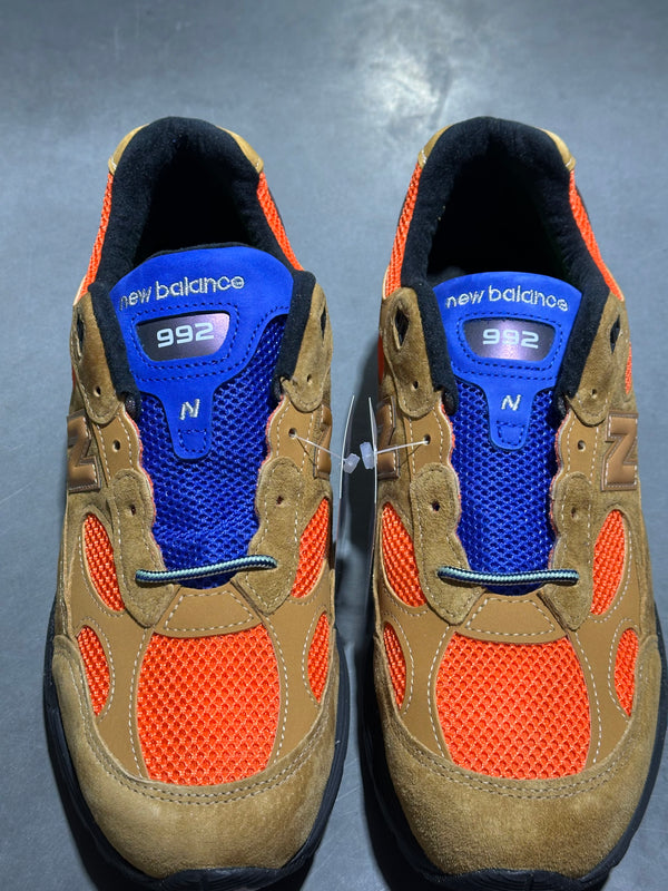 New Balance 992 MiUSA Action Bronson Tiger Eye Size 10 (CON)