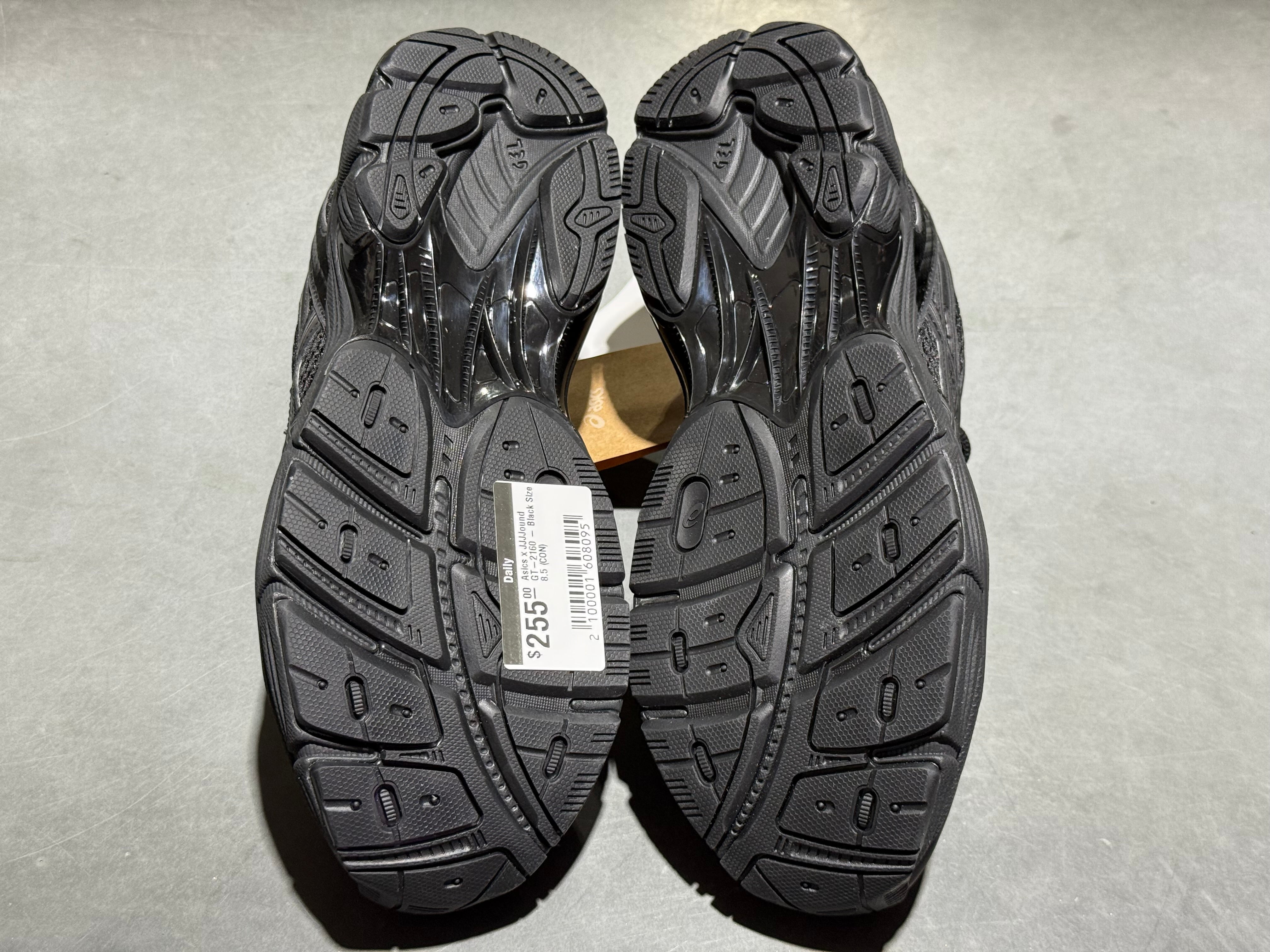 Asics x JJJJound GT-2160 - Black Size 8