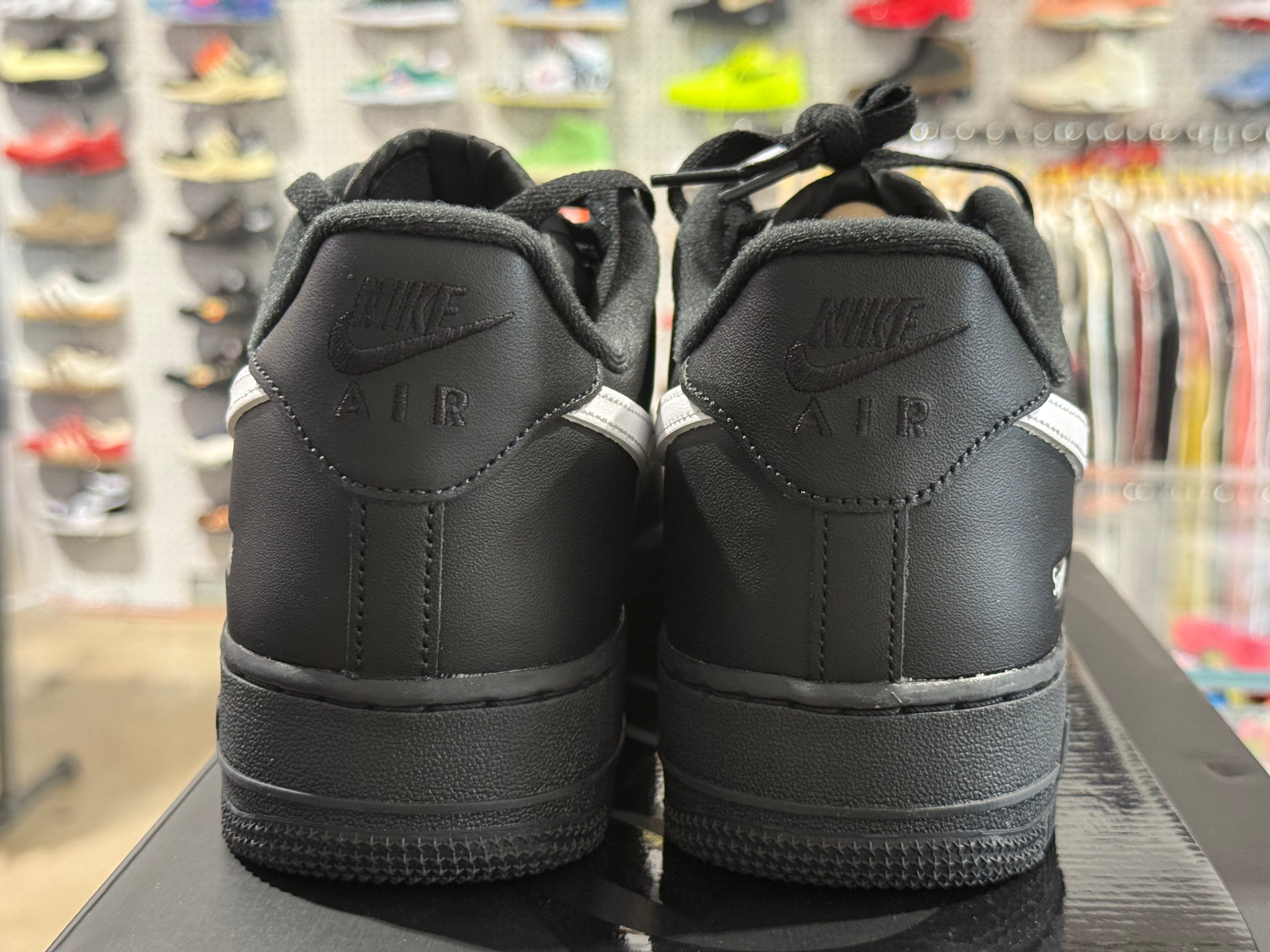 Nike Air Force 1 Low Supreme - Black/White Size 11.5