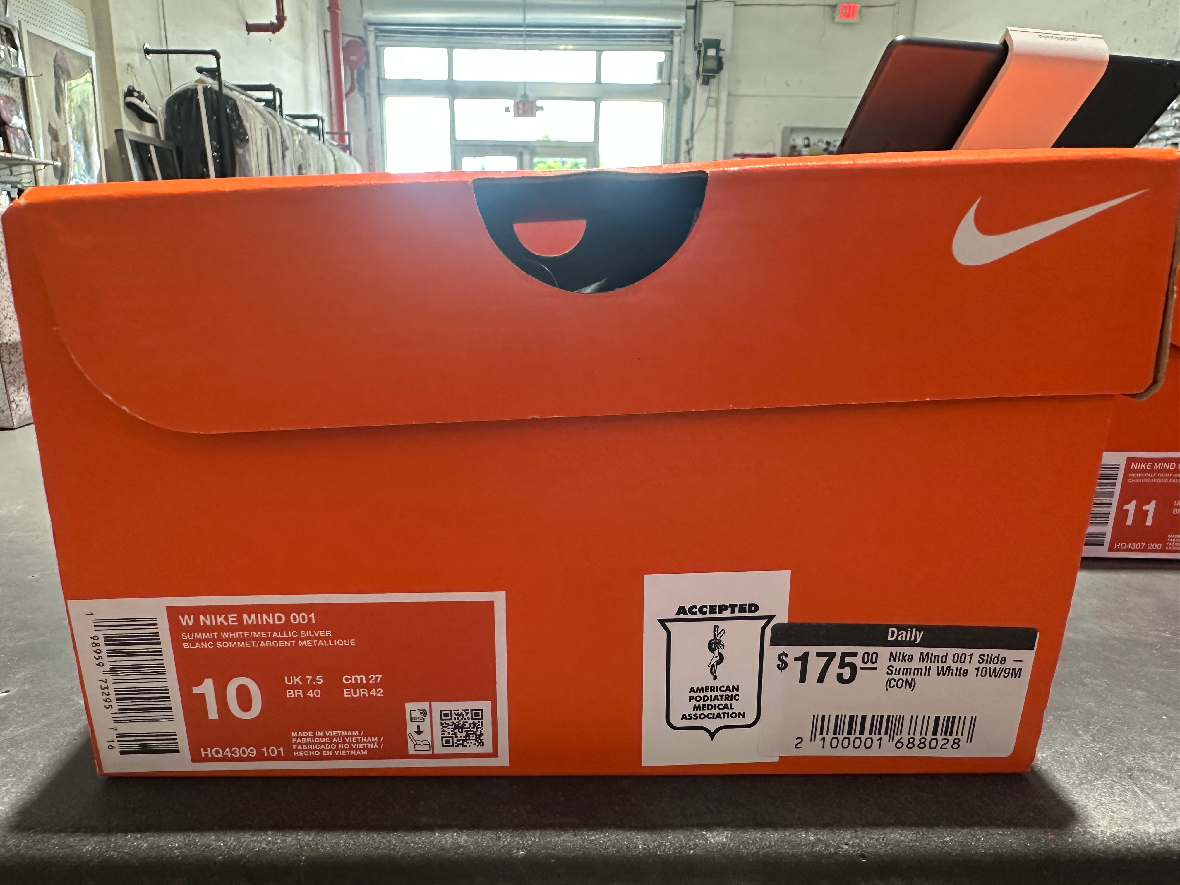 Nike Mind 001 Slide - Summit White 10W/9M