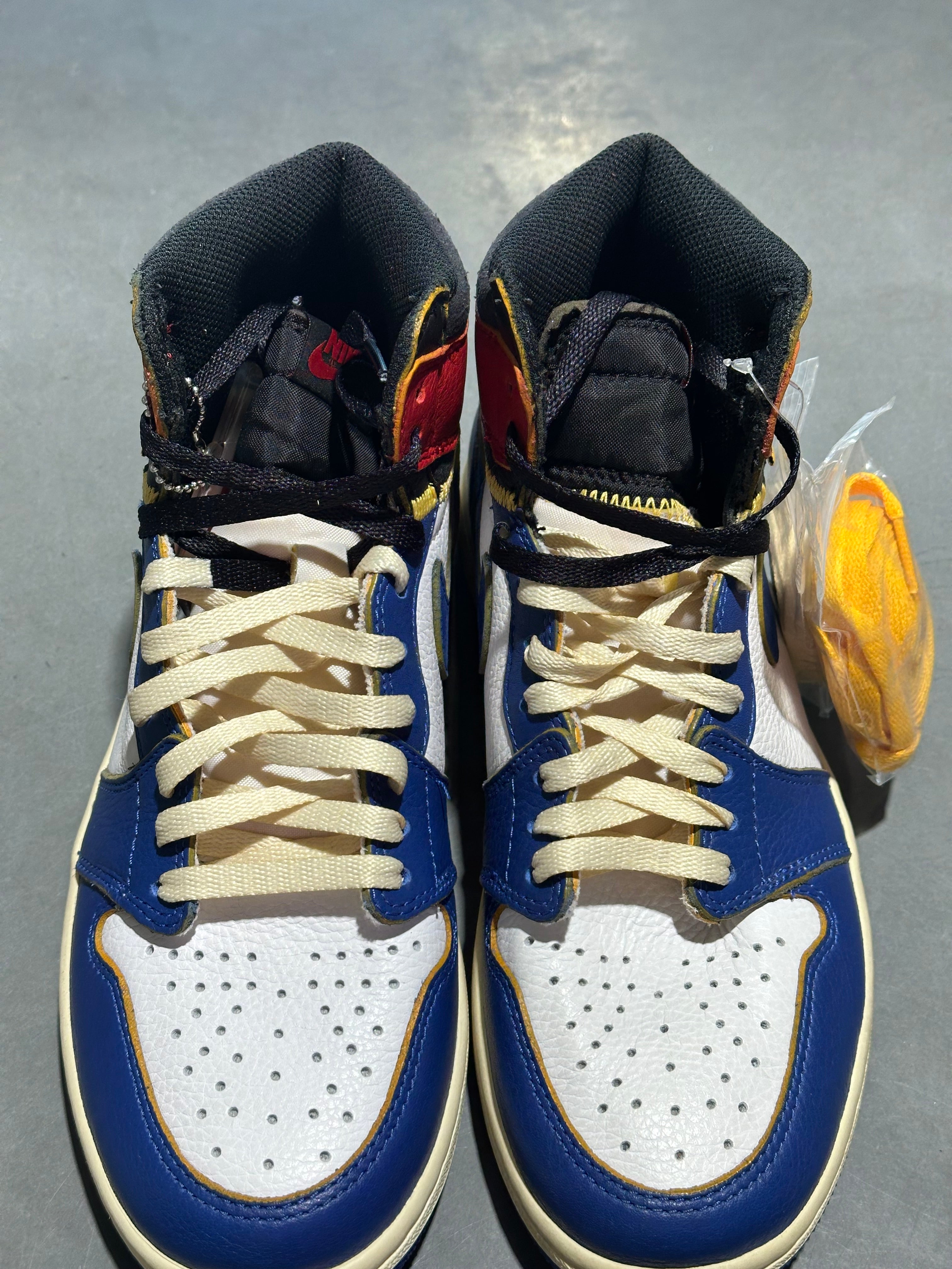 Air Jordan 1 Retro Hi NRG / Union - Storm Blue Size 7.5