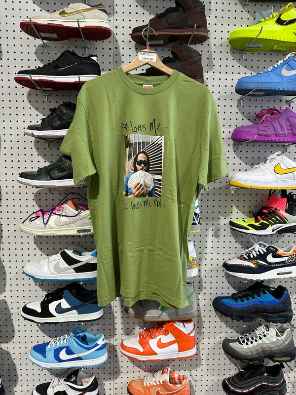 Supreme Max B Tee - Moss Green