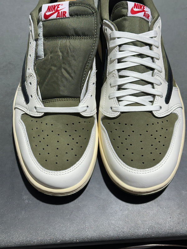 Air Jordan 1 Retro Low OG SP - Travis Scott Medium Olive Size 11.5