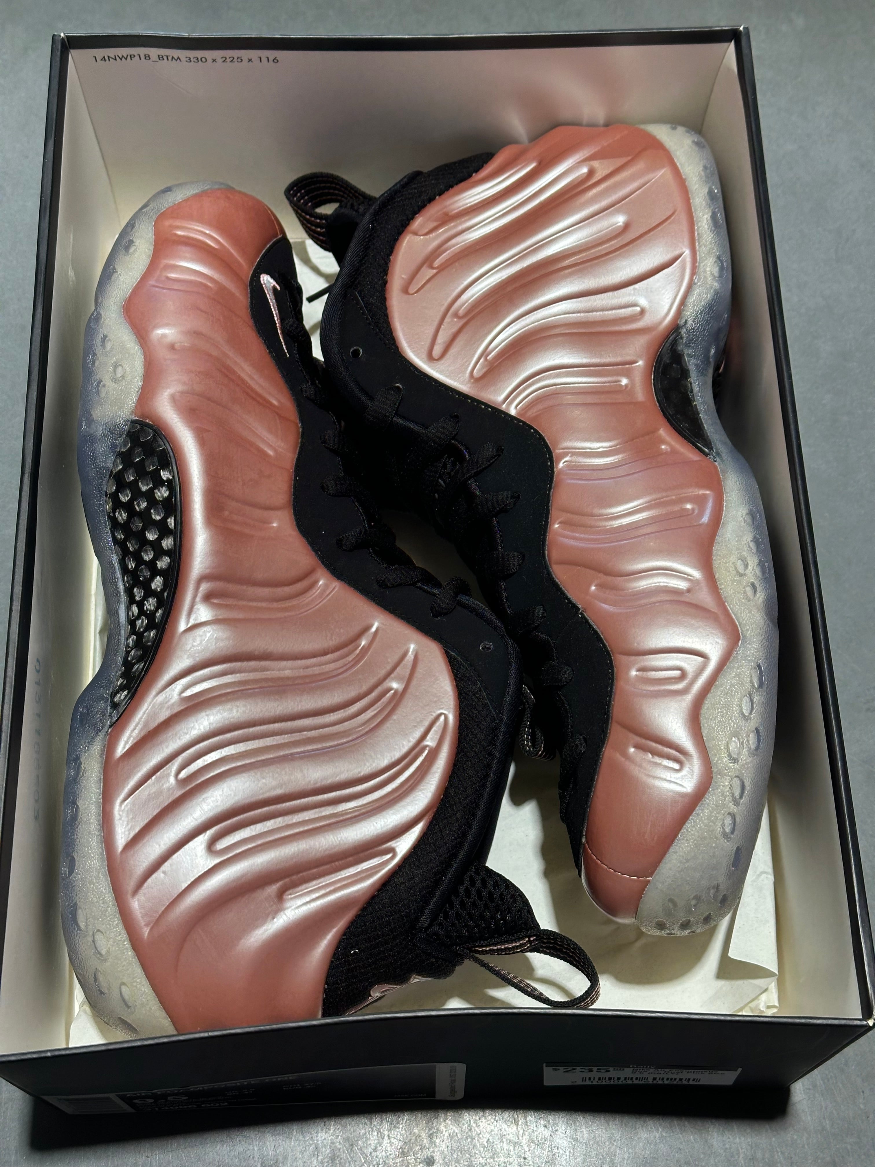 Nike Air Foamposite One - Rust Pink Size 9.5