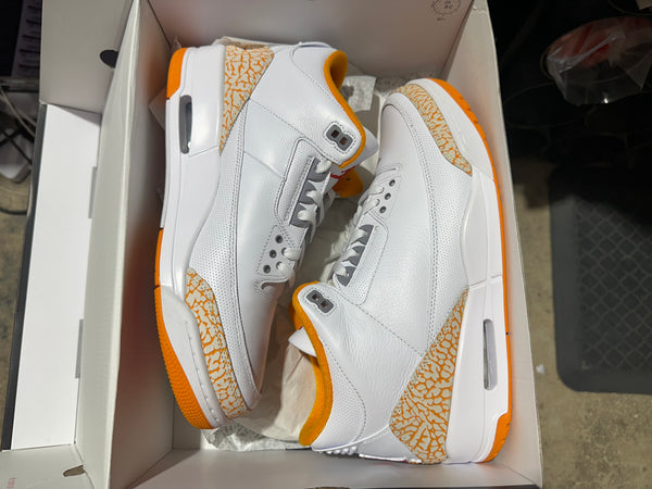 Air Jordan 3 Retro WMNS - Orange Citrus Size 12W/10.5M