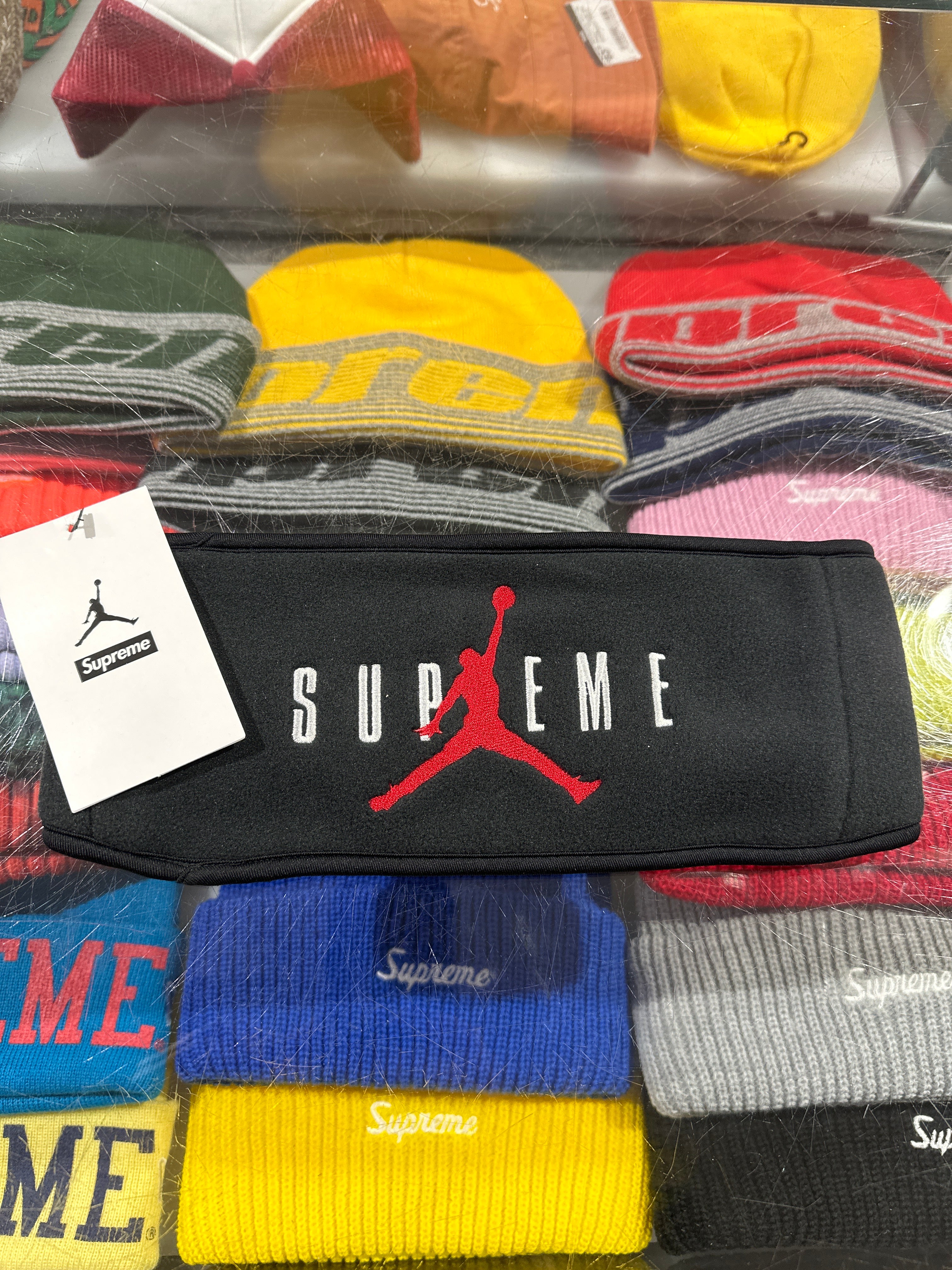 NEW Supreme x Jordan Headband - Black