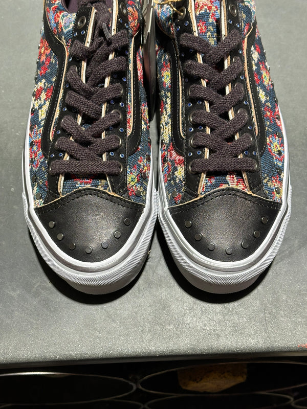 Vans OTW Old Skool 36 Vibram -Floral Rivets Black Size 10.5