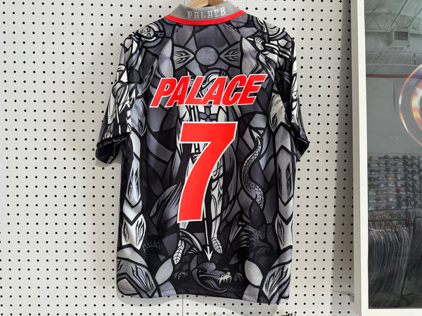 NEW Palace x Nike England Dri-FIT Football Jersey - Grey Size Medium
