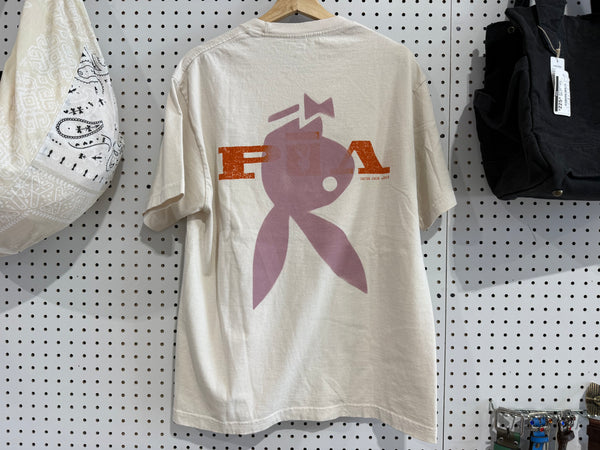 USED Travis Scott Playboy Tee - Cream Size Large