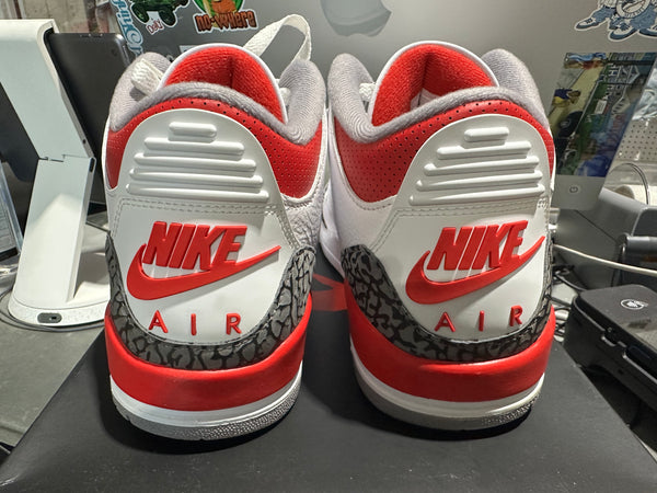 Air Jordan 3 Retro - Fire Red Size 10