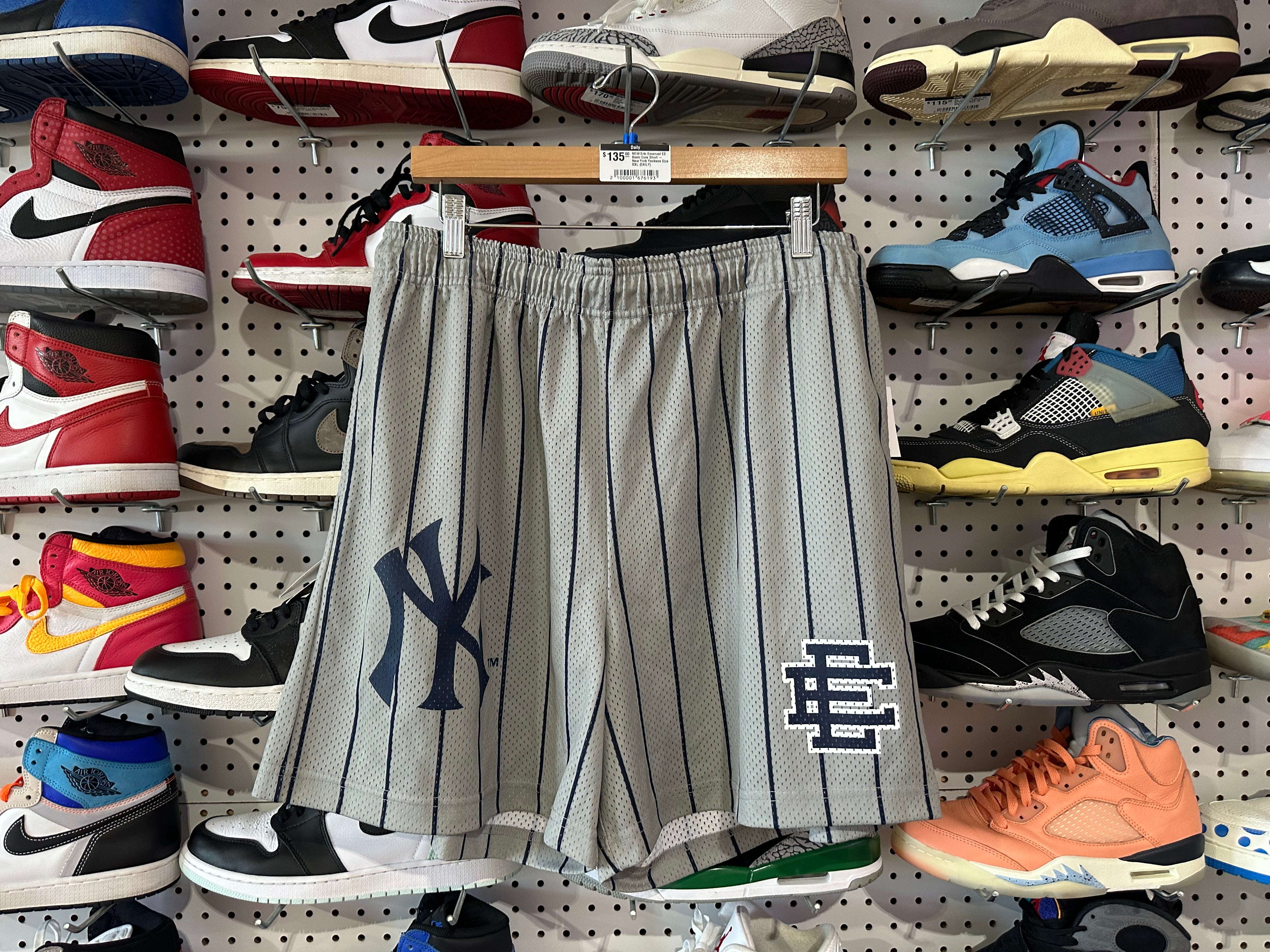 NEW Eric Emanuel EE Basic Core Short - New York Yankees Size XXL