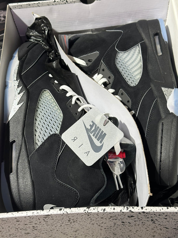 Air Jordan 5 Retro OG - Black Metallic Reimagined Size 13