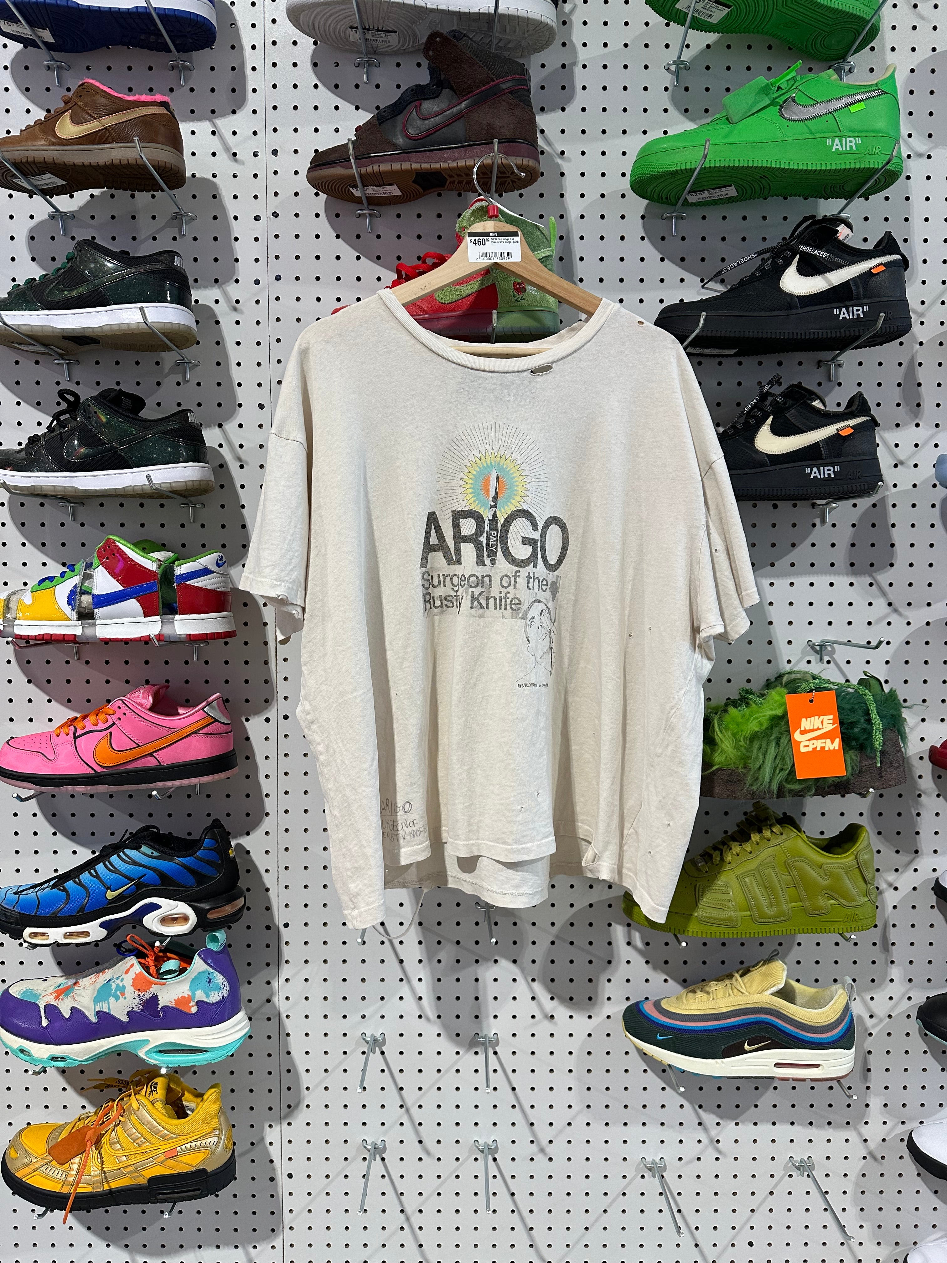 NEW Paly Arigo Tee - Cream Size Large