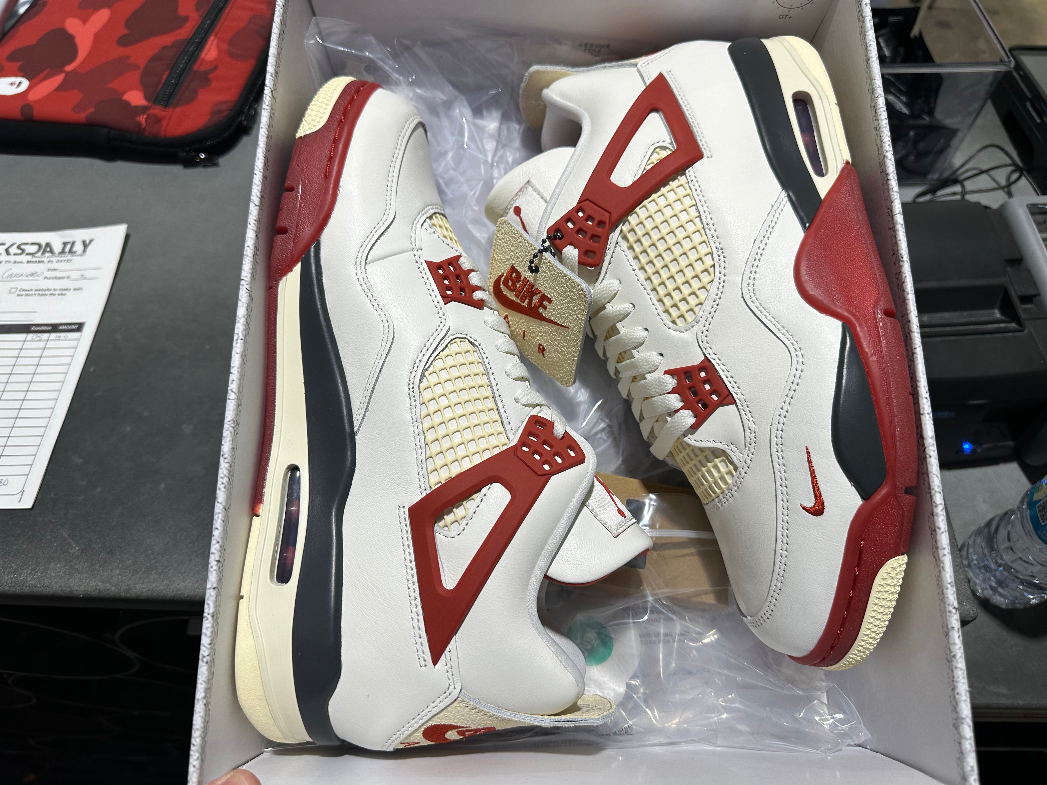 Air Jordan 4 Retro OG - Nigel Sylvester Brick After Brick Size  11.5