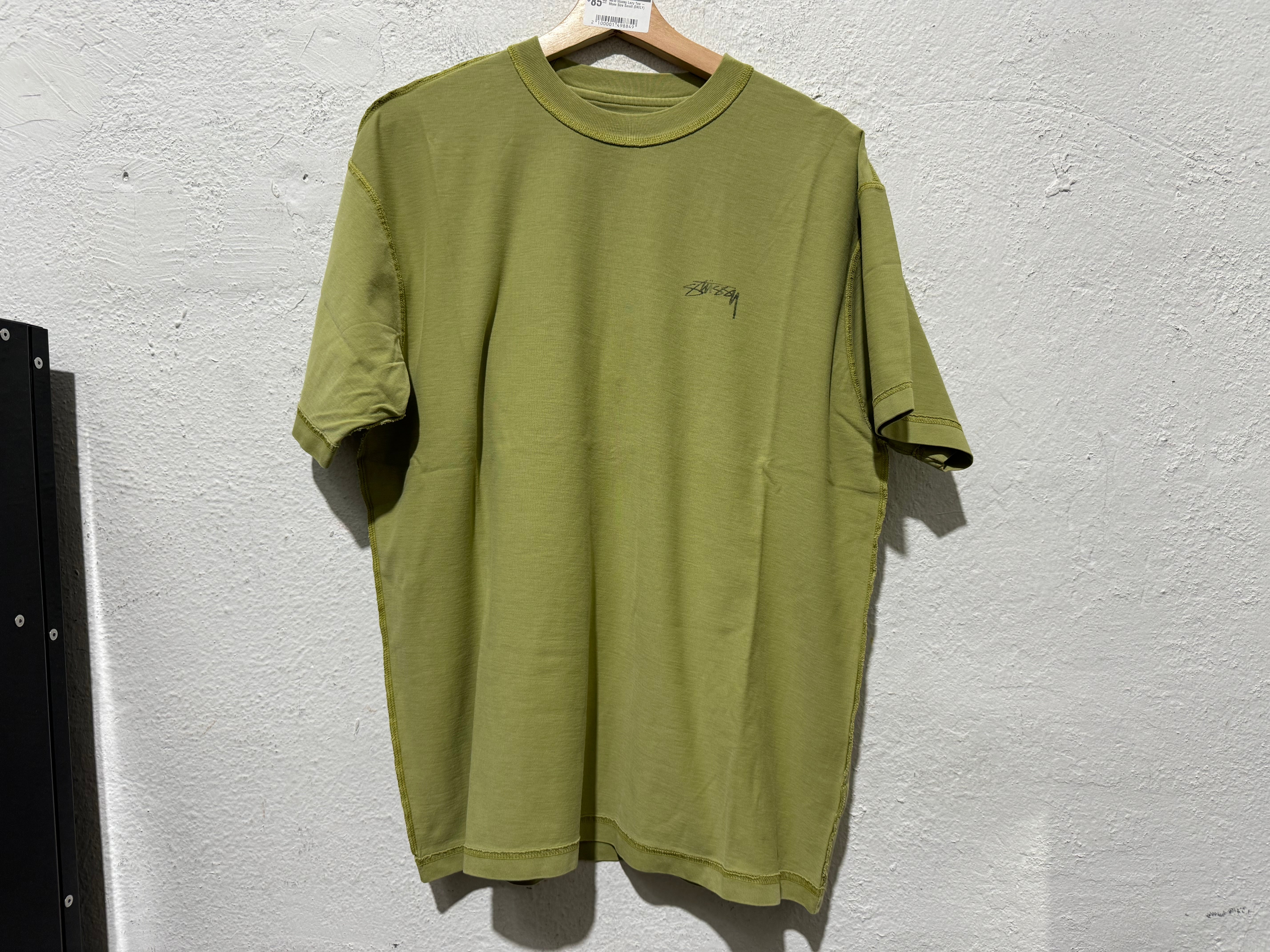 NEW Stussy Lazy Tee - Moss