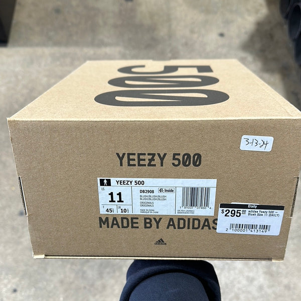 adidas Yeezy 500 - Blush Size 11