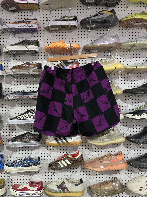 NEW Matty Boy Anti Promo 99 Eyes Shorts - Purple Size Medium