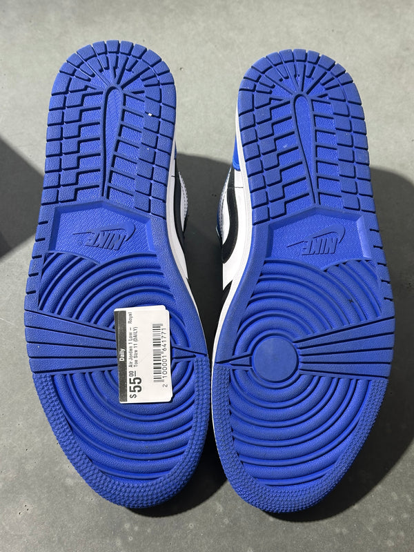 Air Jordan 1 Low -  Royal Toe Size 11