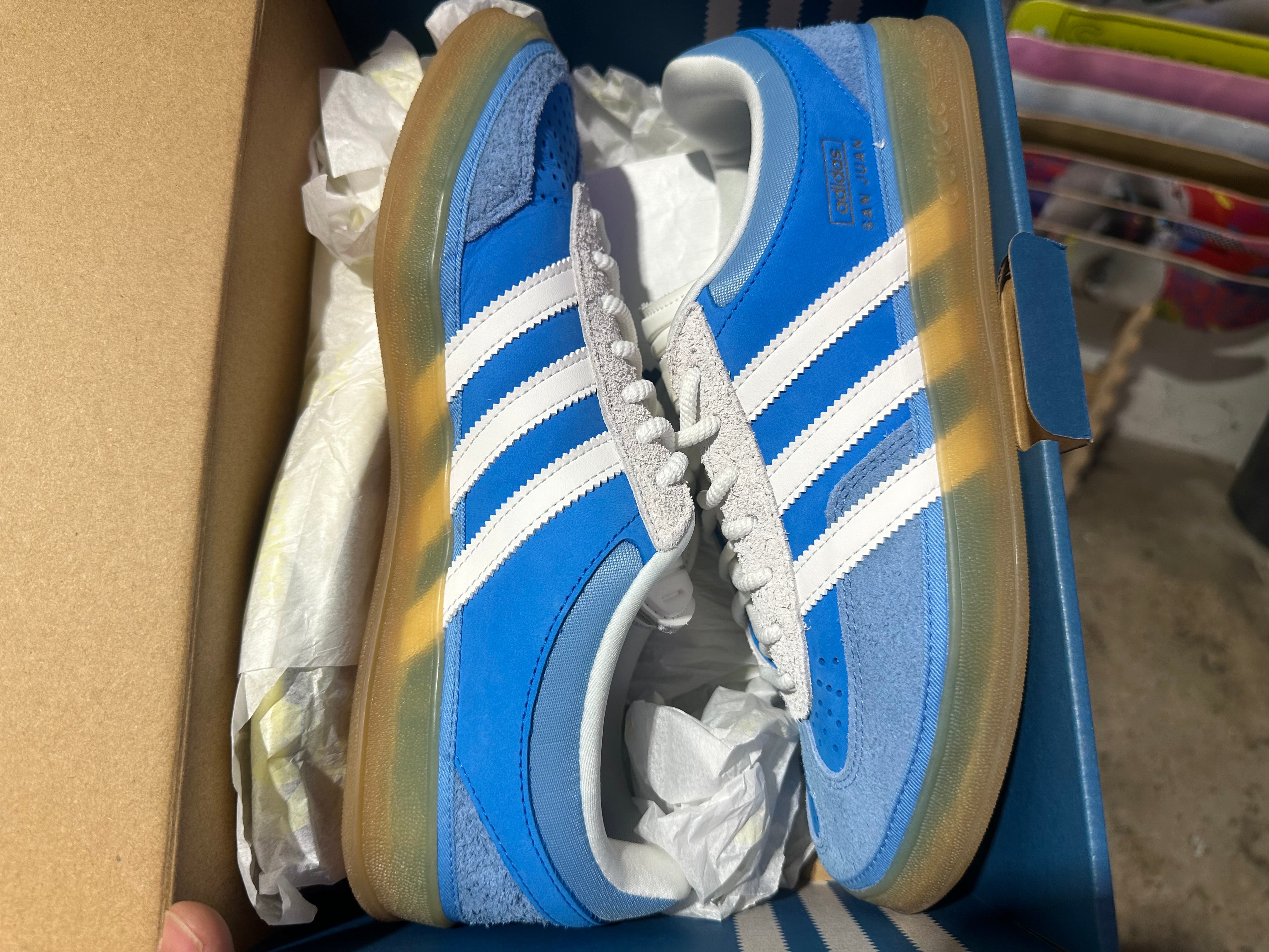 Adidas x Bad Bunny Gazelle Indoor - San Juan Size 10