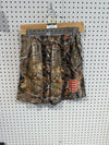 USED Eric Emanuel Real Tree Camo Shorts - Orange Size Medium