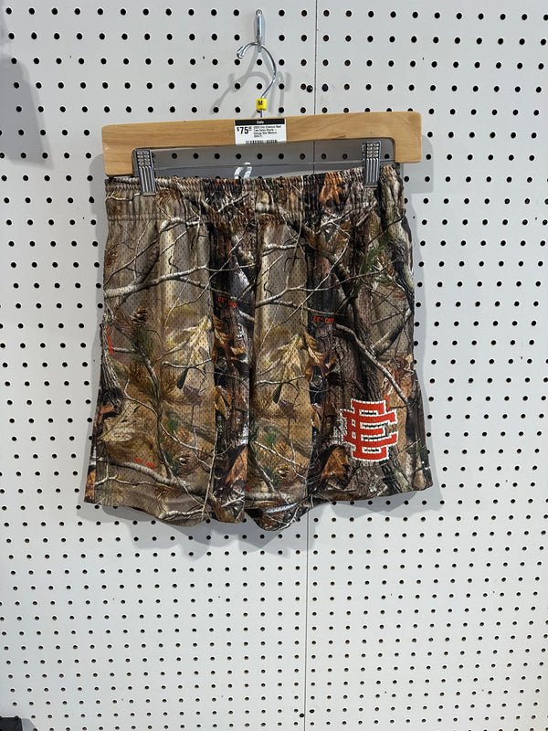 USED Eric Emanuel Real Tree Camo Shorts - Orange Size Medium