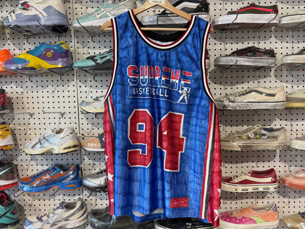 NEW Supreme Marker Basketball Jersey - Multicolor Size Large