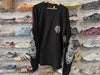 NEW Chrome Hearts Miami Longsleeve Pocket Tee - Black Size XL