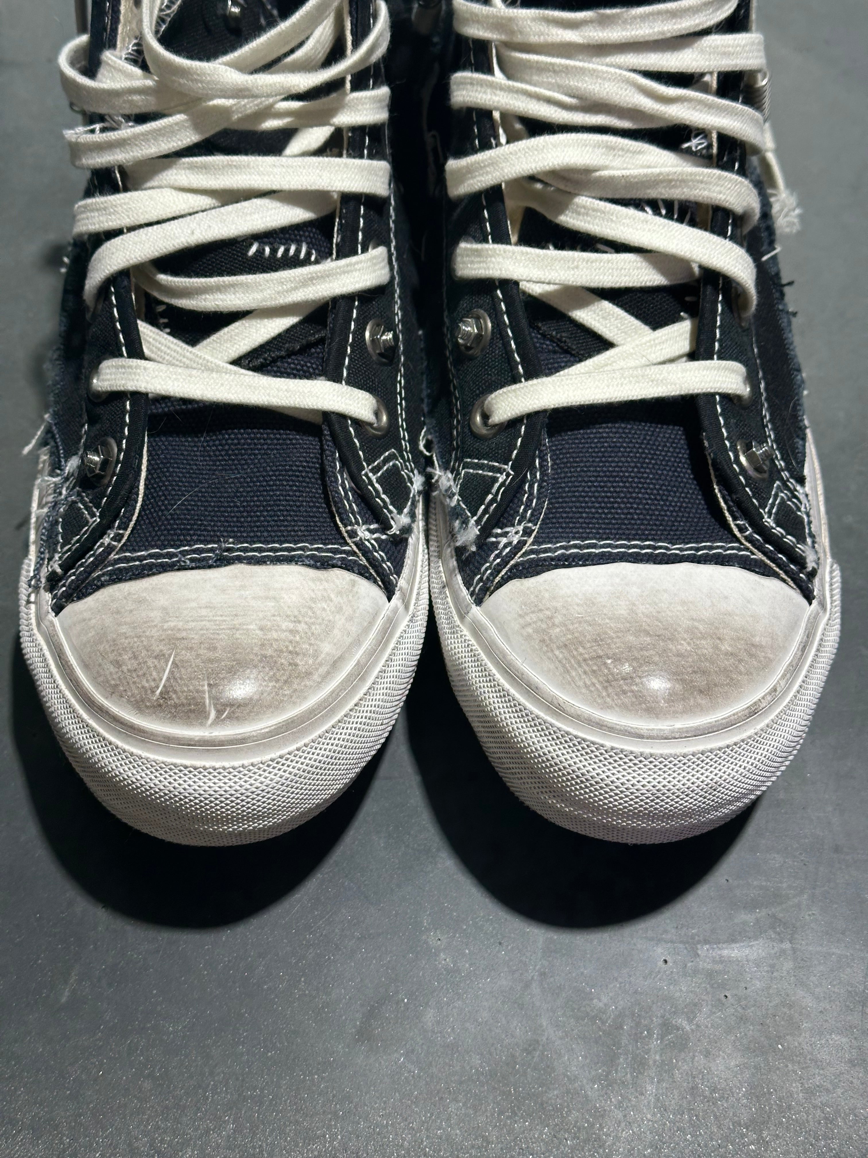 Margiela Love To Death Sneakers - Black Size 8