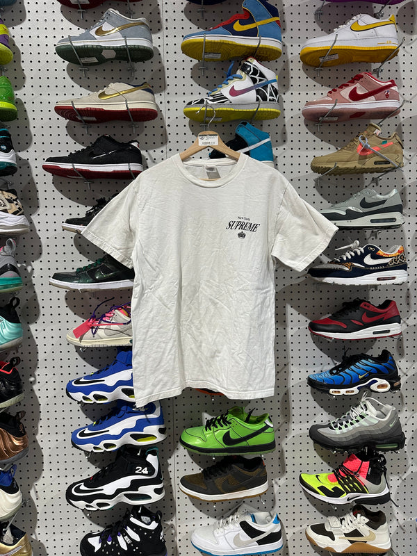 USED Supreme 4LIFE Tee - White Size Medium