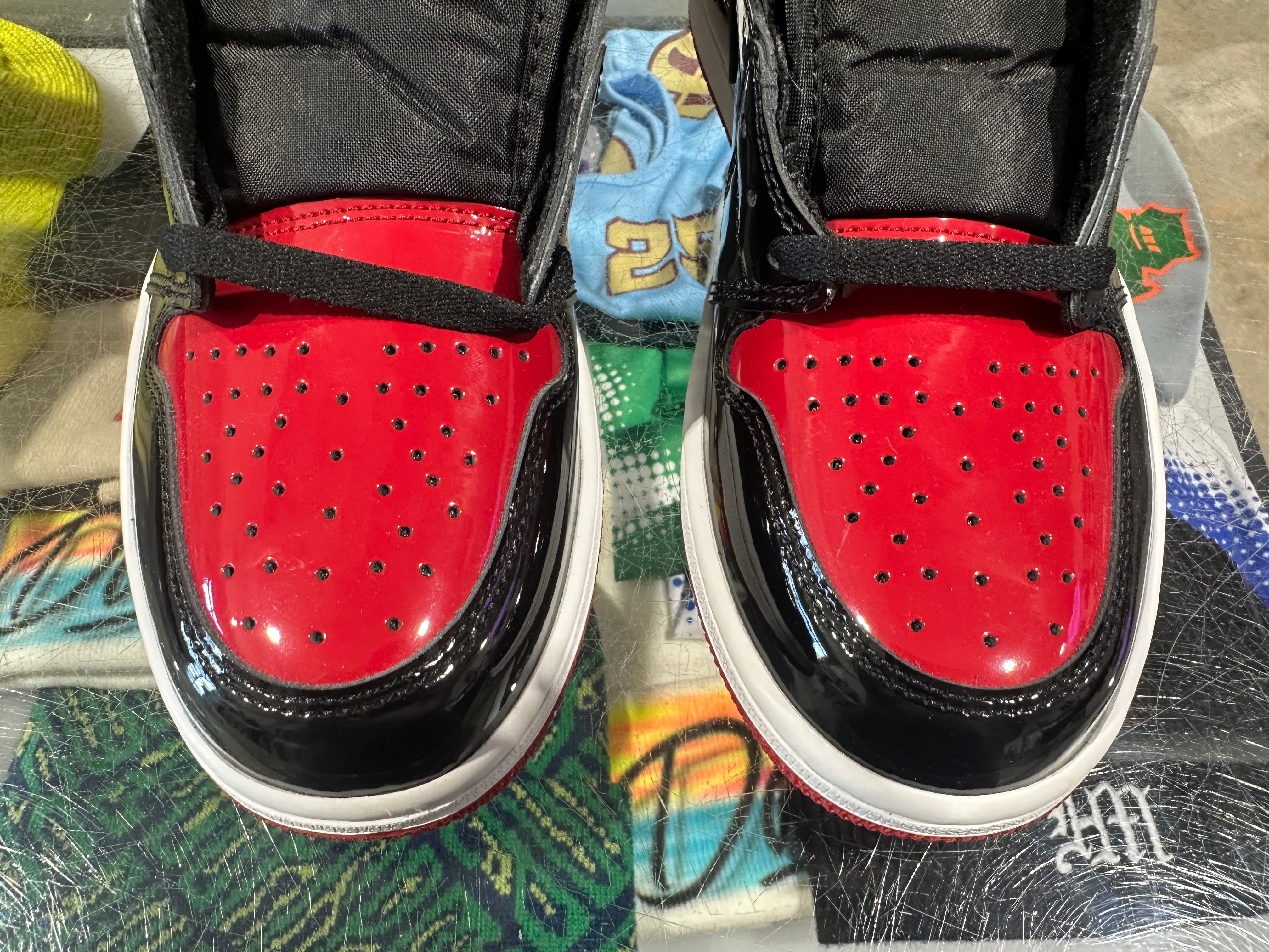 Air Jordan 1 Retro High OG - Patent Bred Size 10