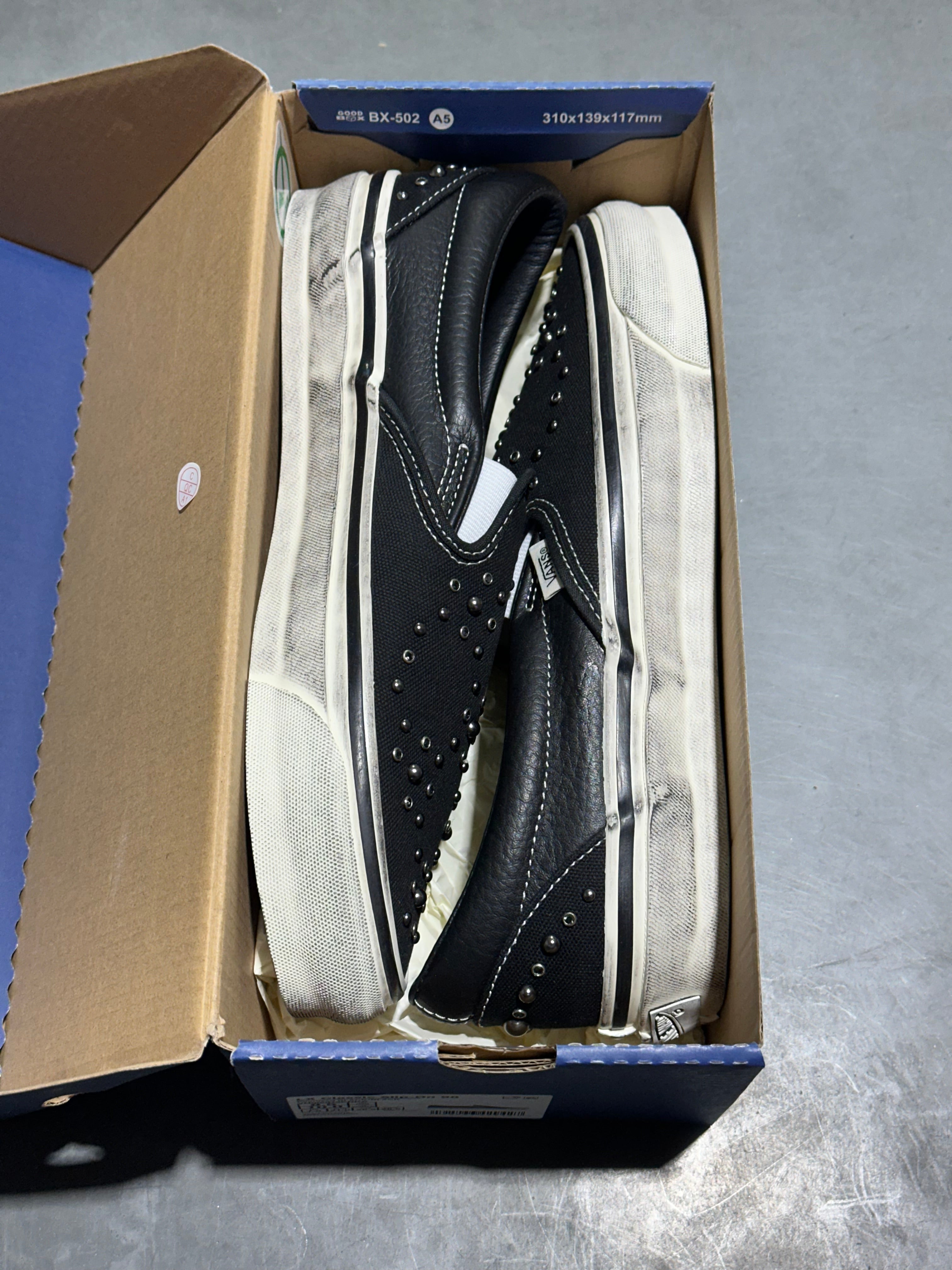Vans LX Classic Slip-On 98 - Pearlized Pack/Blackout Size 8.5