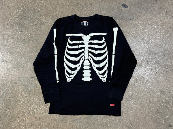 NEW Supreme x Hanes Bones Thermal - Black Size XL
