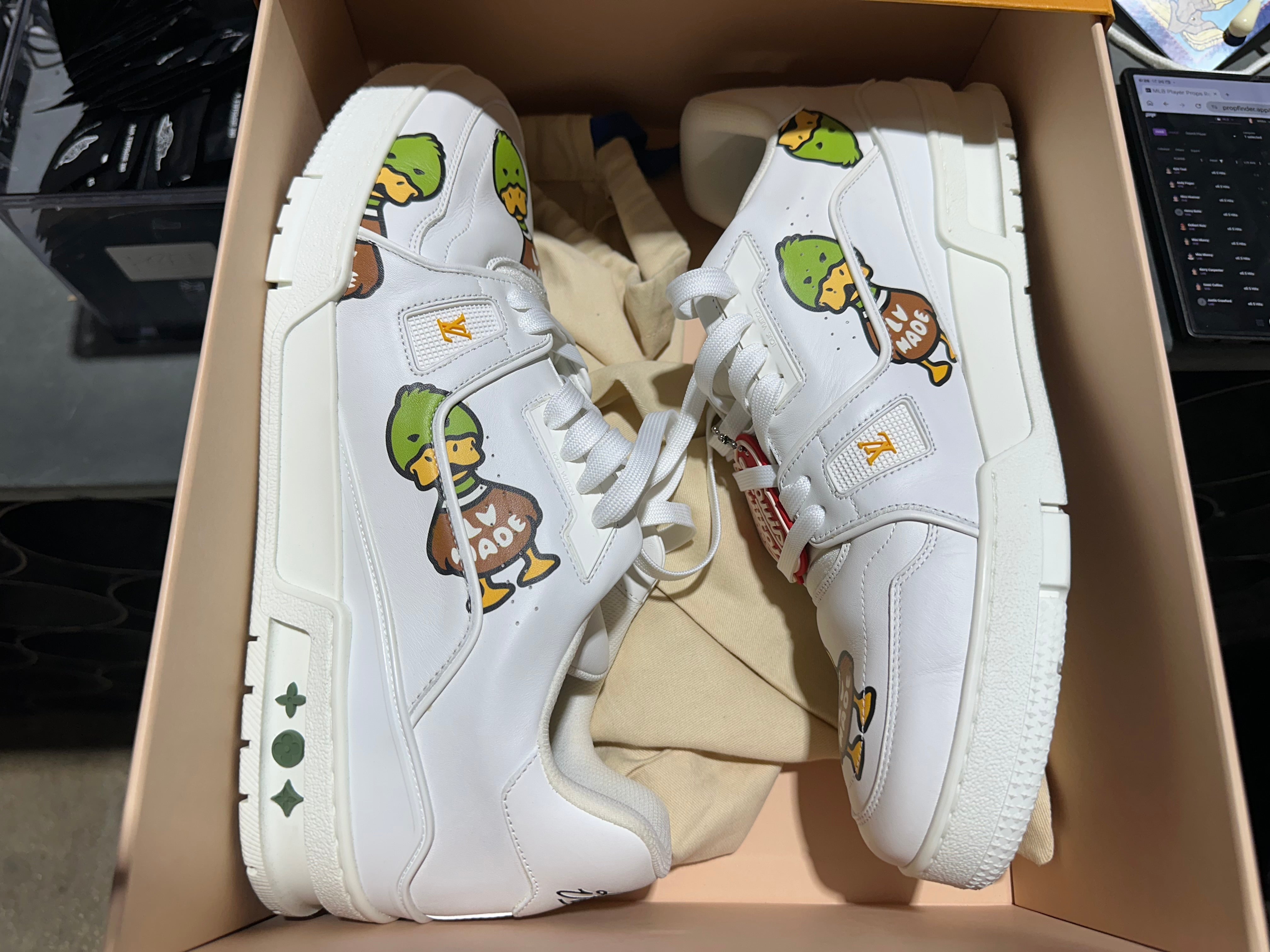 Louis Vuitton LV Trainer - Nigo Duck Size 10LV/11.5US
