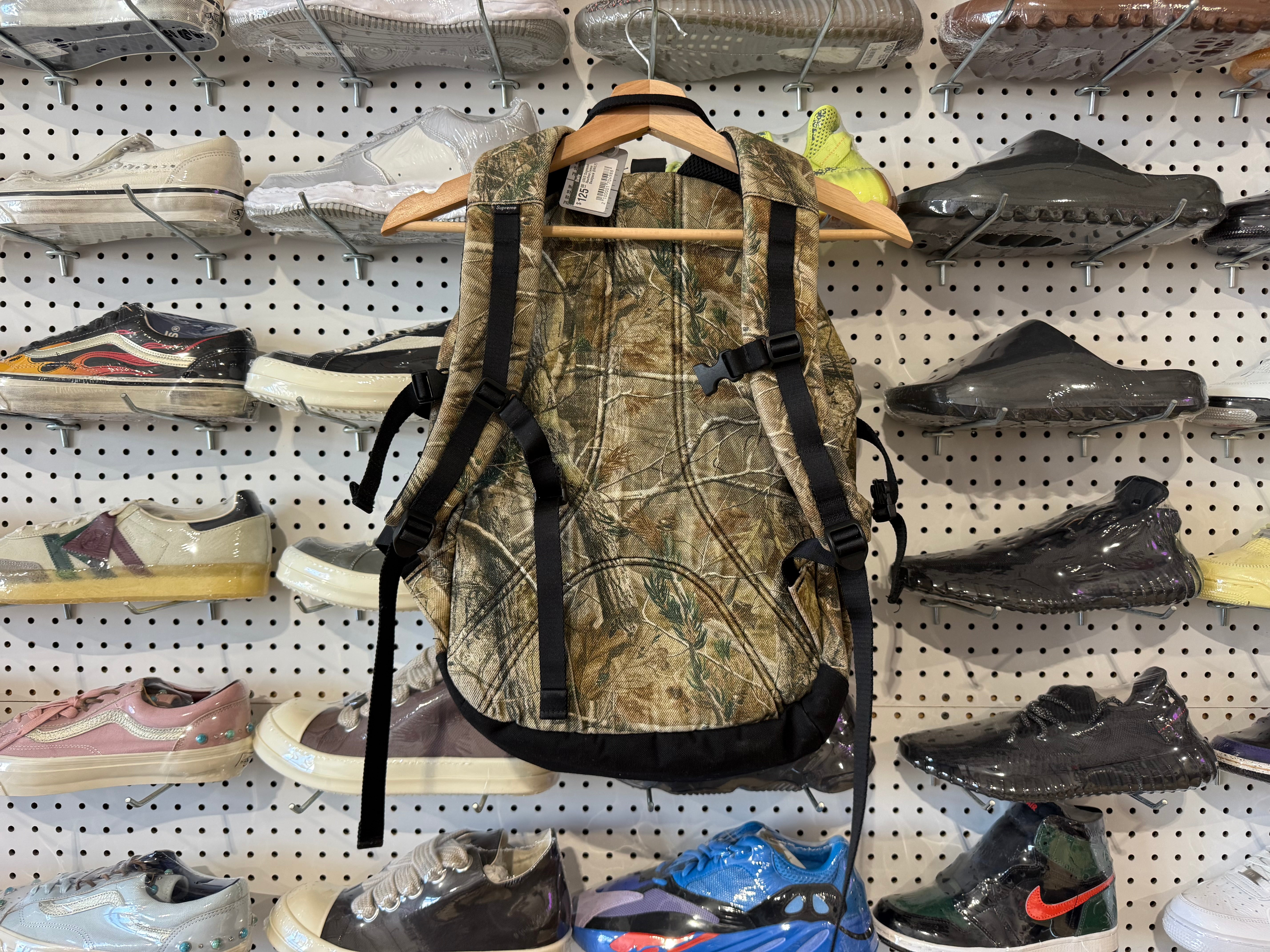 USED Supreme Realtree Camo Backpack