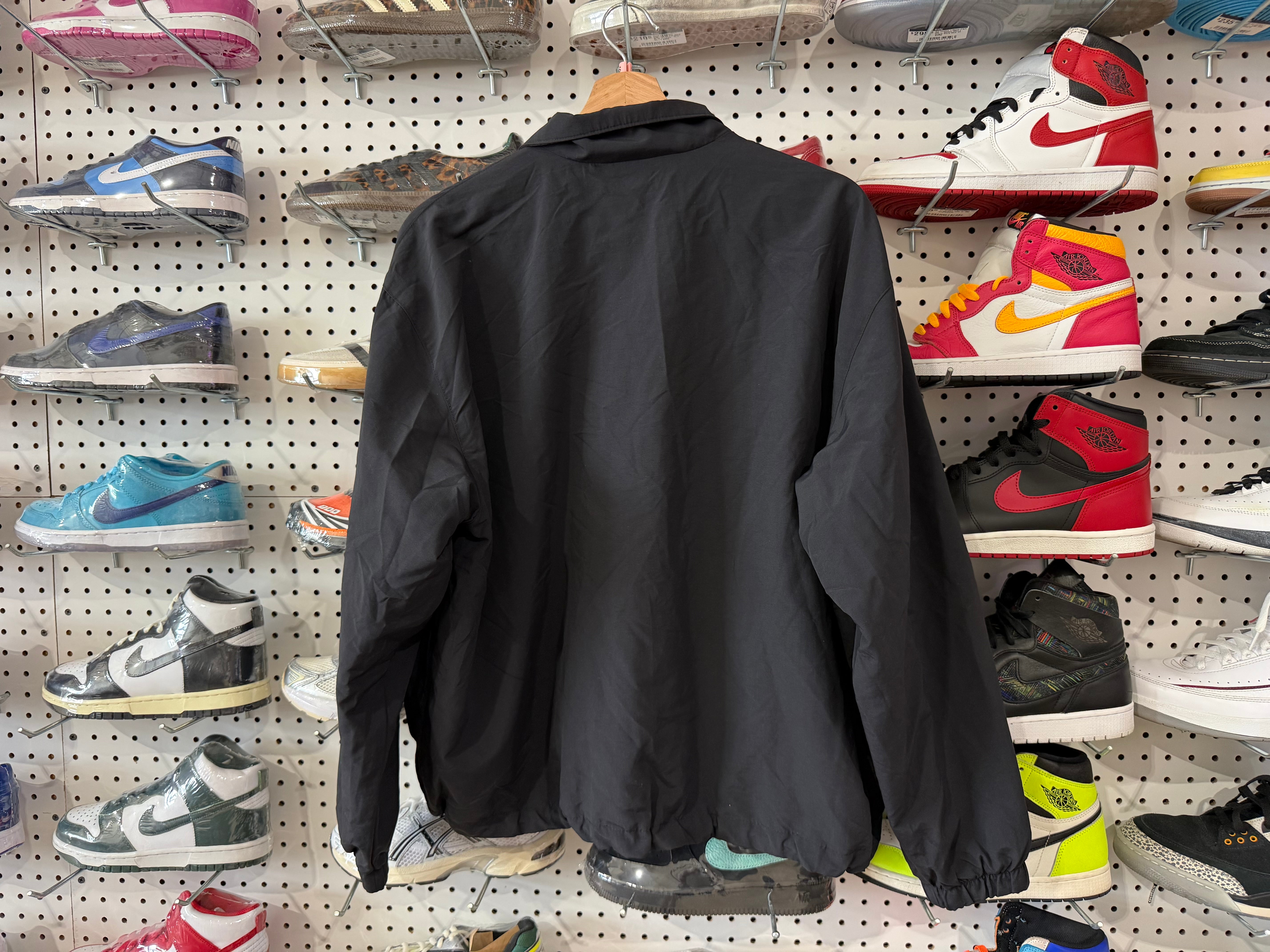 USED Supreme Umbra Rhinestone Track Jacket - Black Size Small