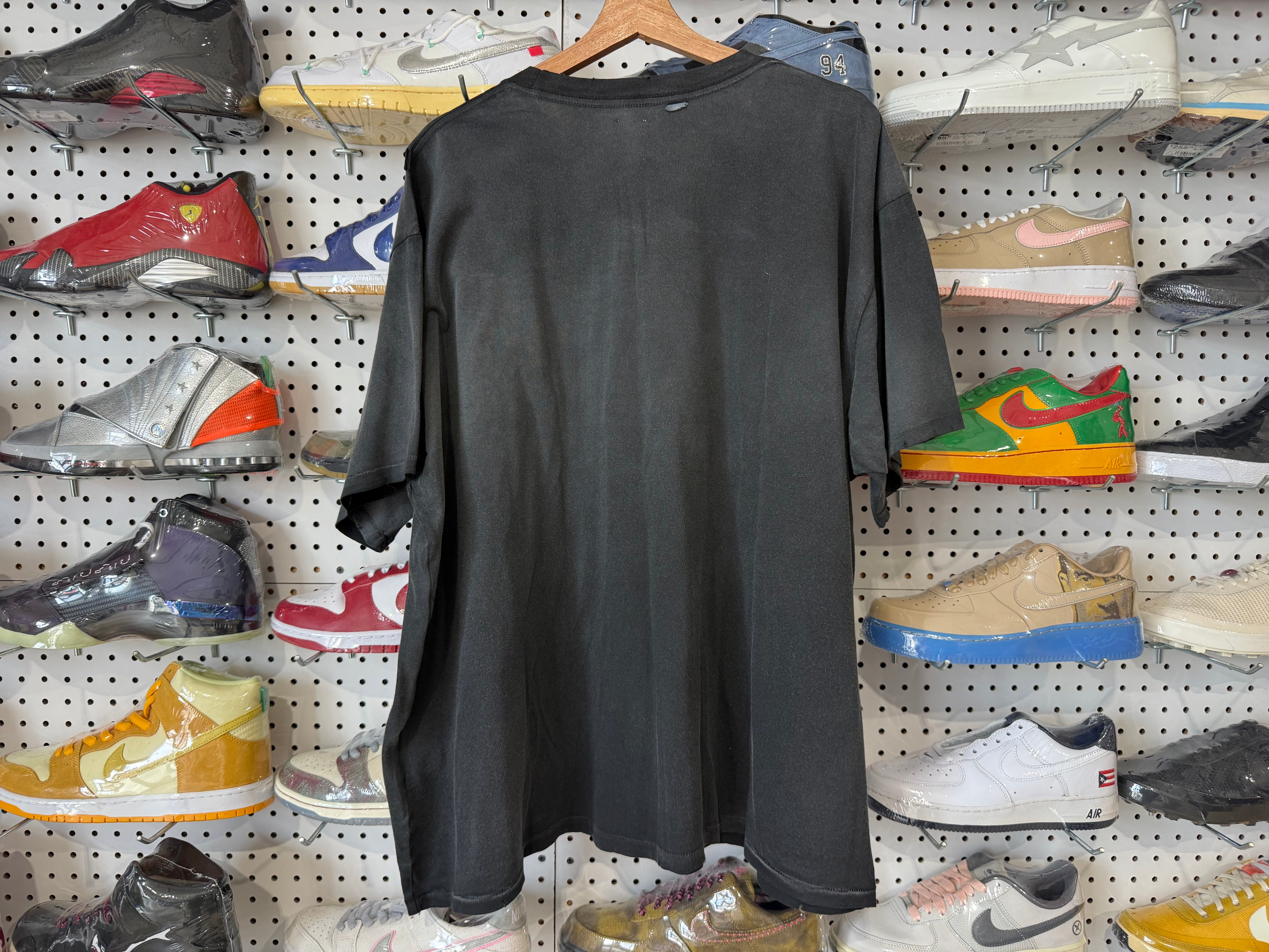 NEW HMDD Rasta Tee - Faded Black Size XXL