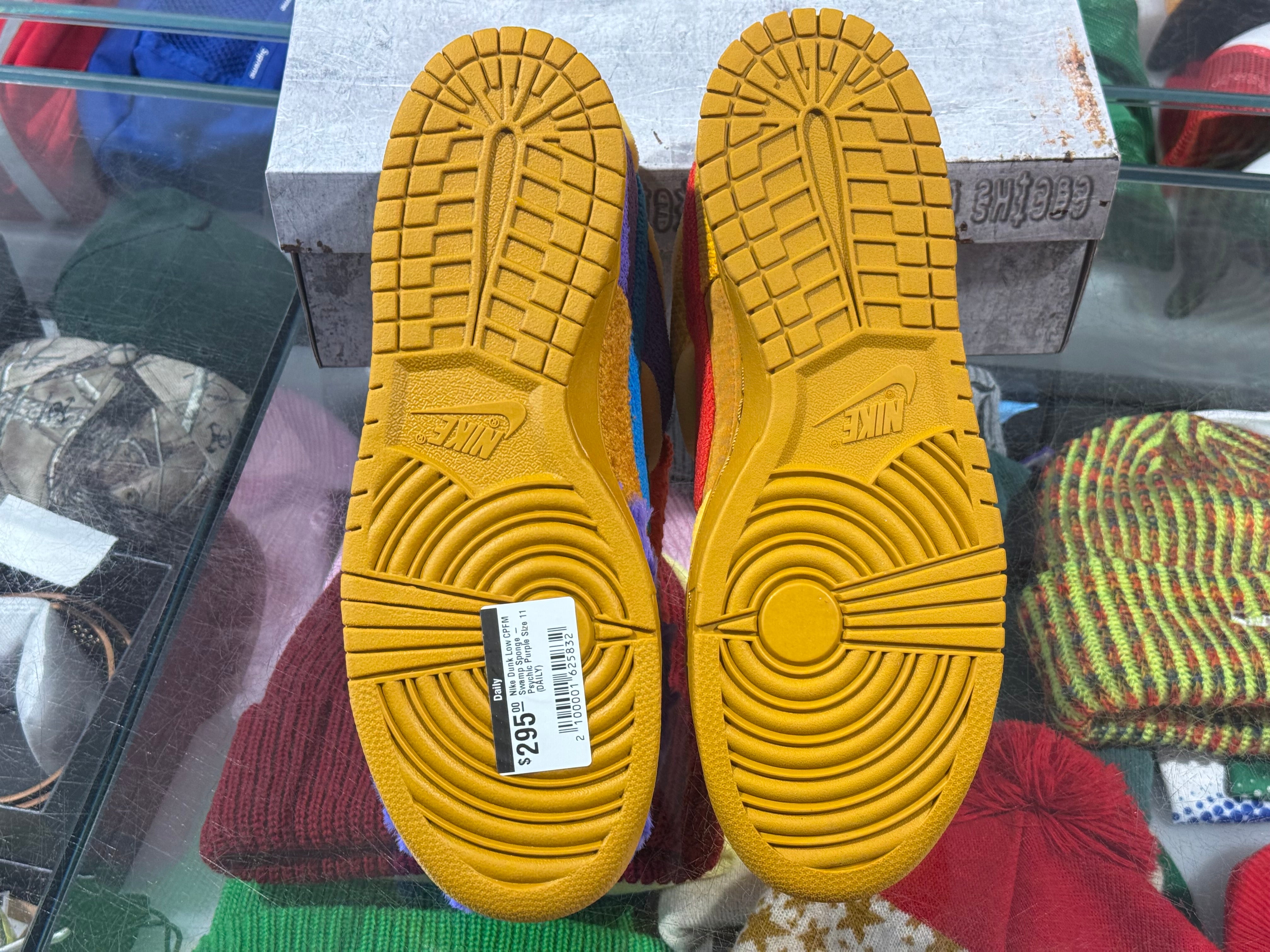 Nike Dunk Low CPFM Swamp Sponge - Psychic Purple Size 11