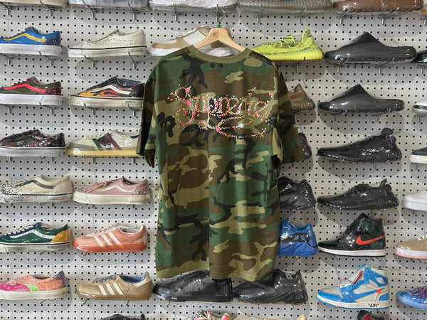 NEW Supreme Gems Tee - Camo Size XL