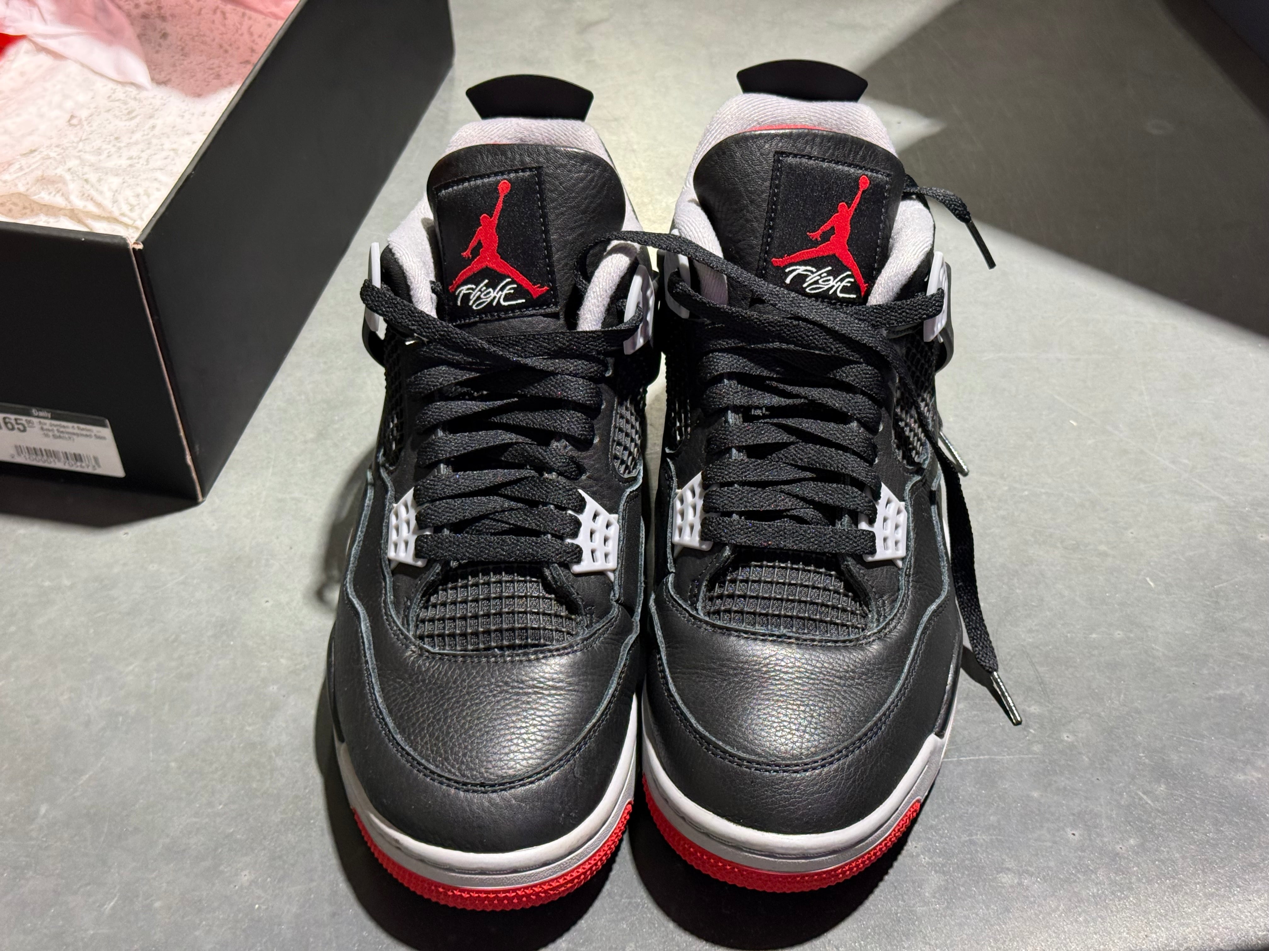 Air Jordan 4 Retro - Bred Reimagined Size 10