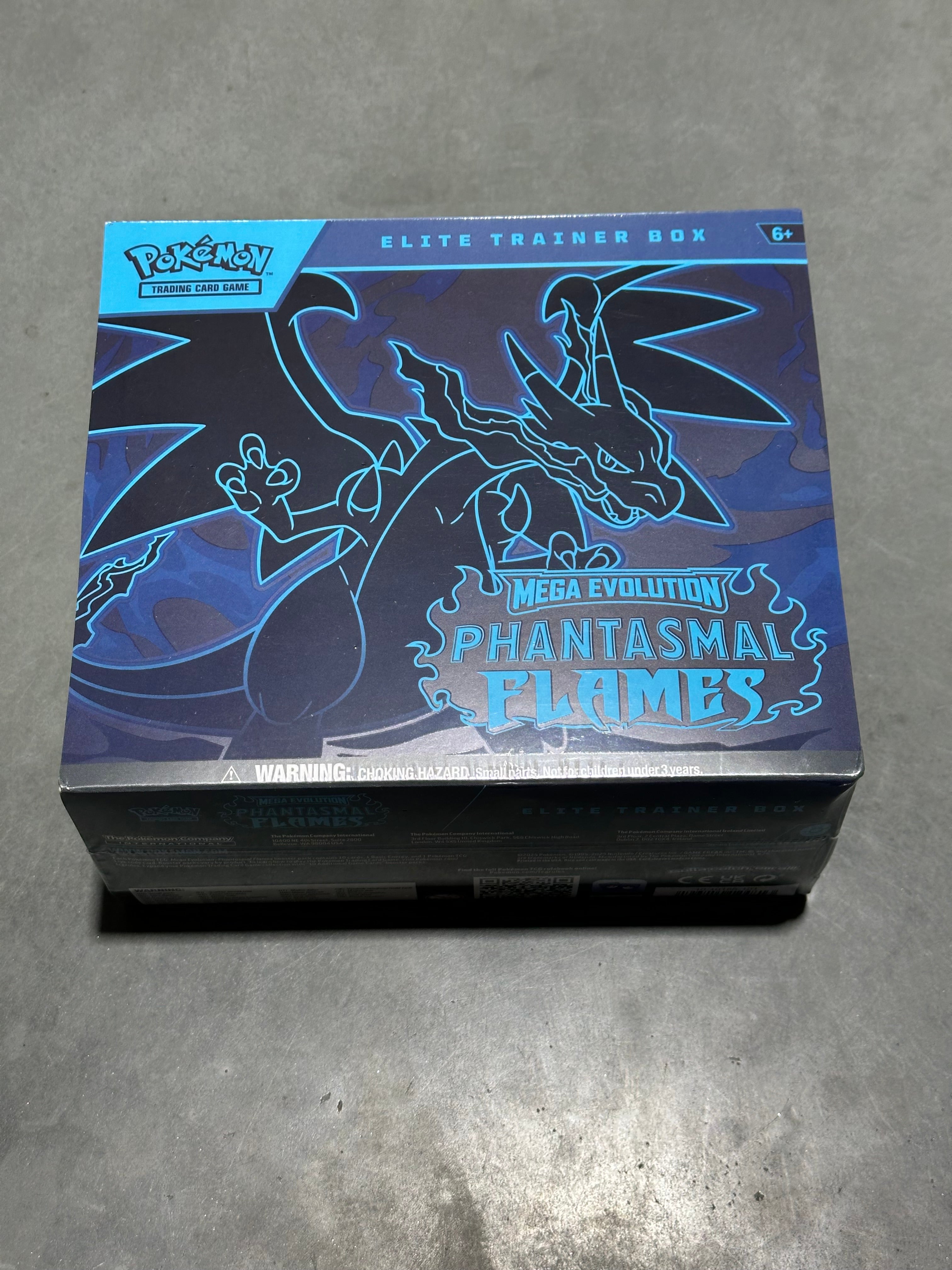 NEW 2025 Pokémon Mega Evolution Phantasmal Flames - Elite Trainer Box