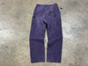 USED Carhartt Carpenter Pants - Purple Size 32x31