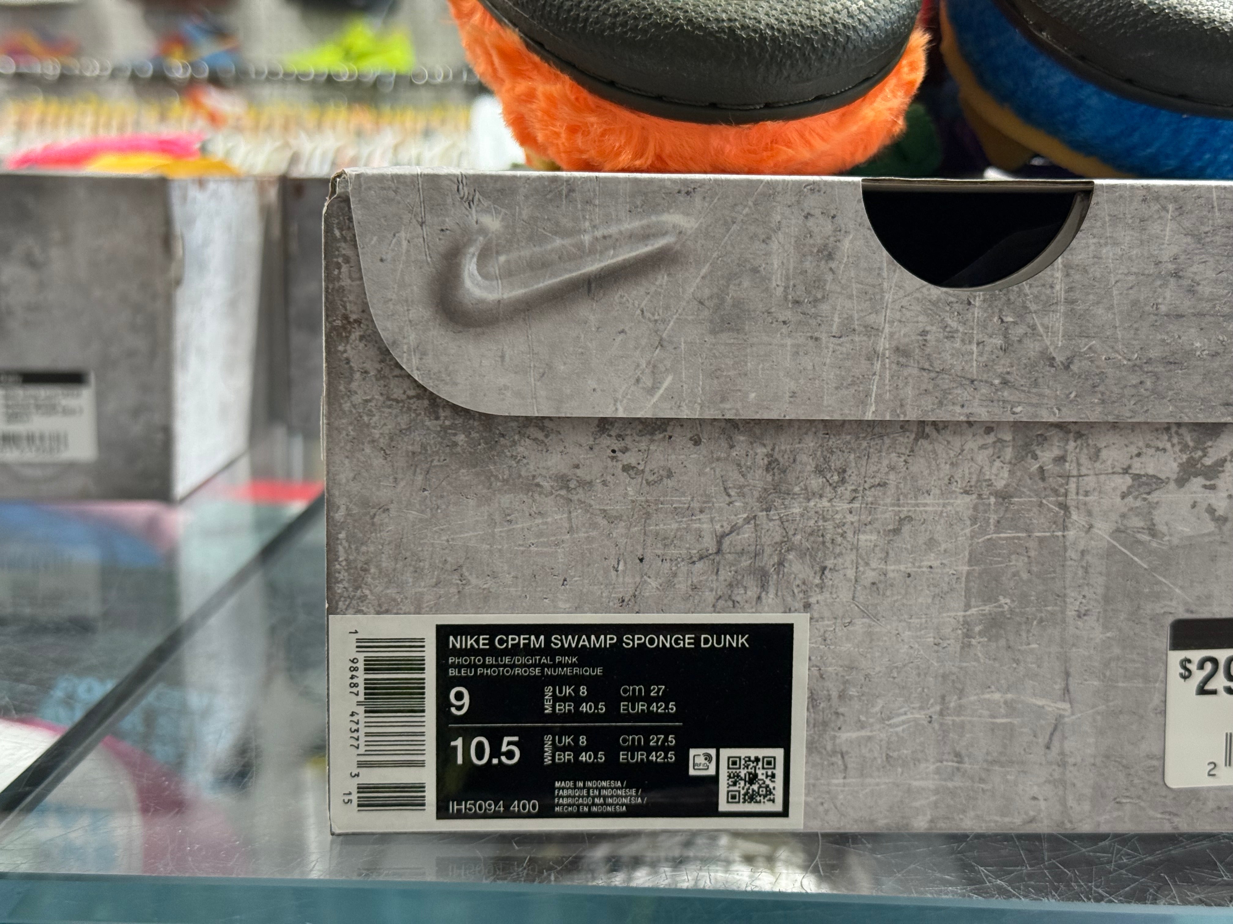 Nike Dunk Low CPFM Swamp Sponge - Photo Blue Size 9