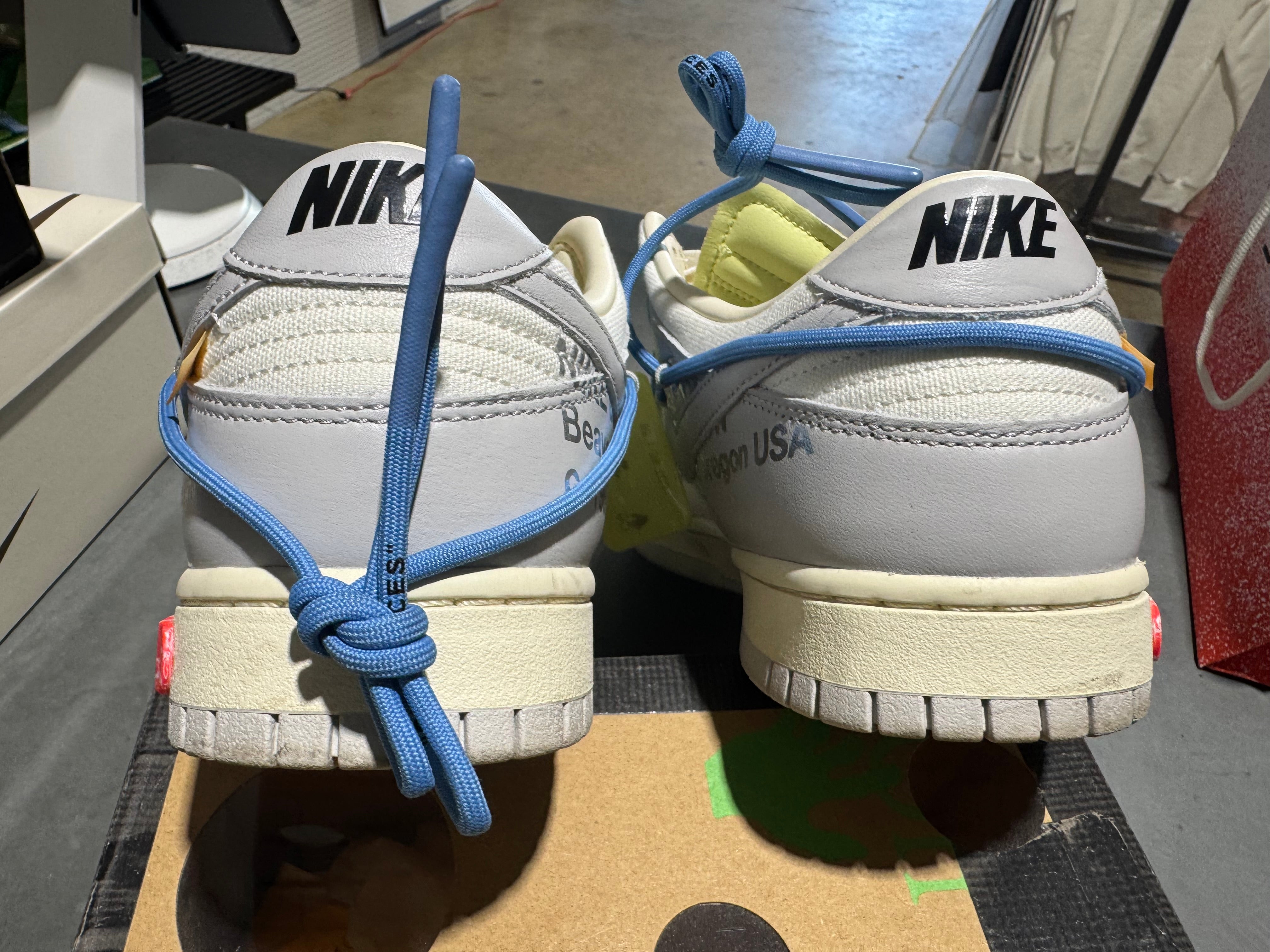 Nike Dunk Low Off White - Lot 5 Size 10.5