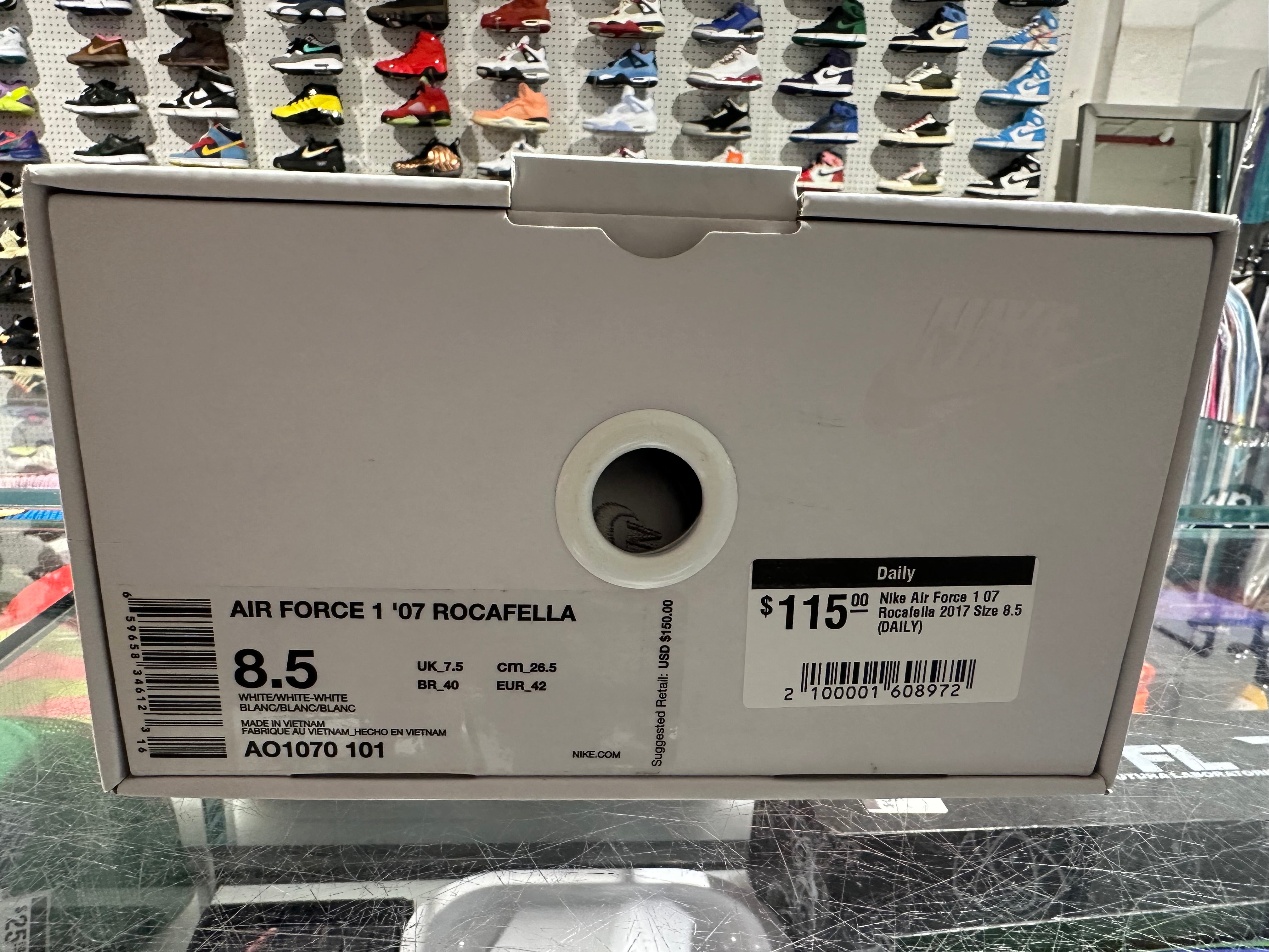 Nike Air Force 1 07 Rocafella 2017 Size 8.5
