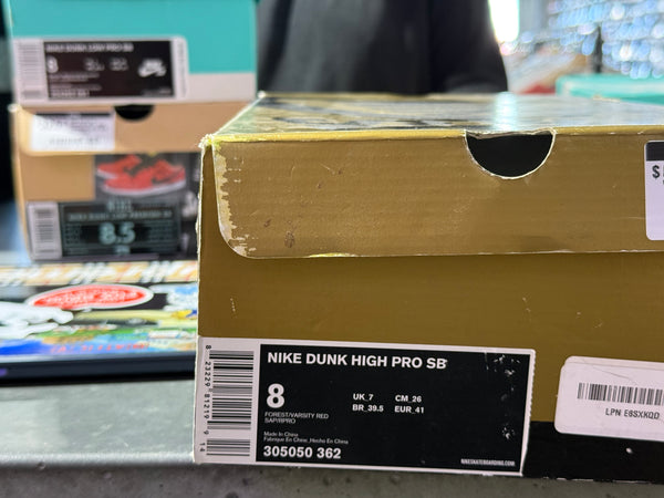 Nike Dunk High Pro SB - Dr. Feelgoods 2008 Size 8