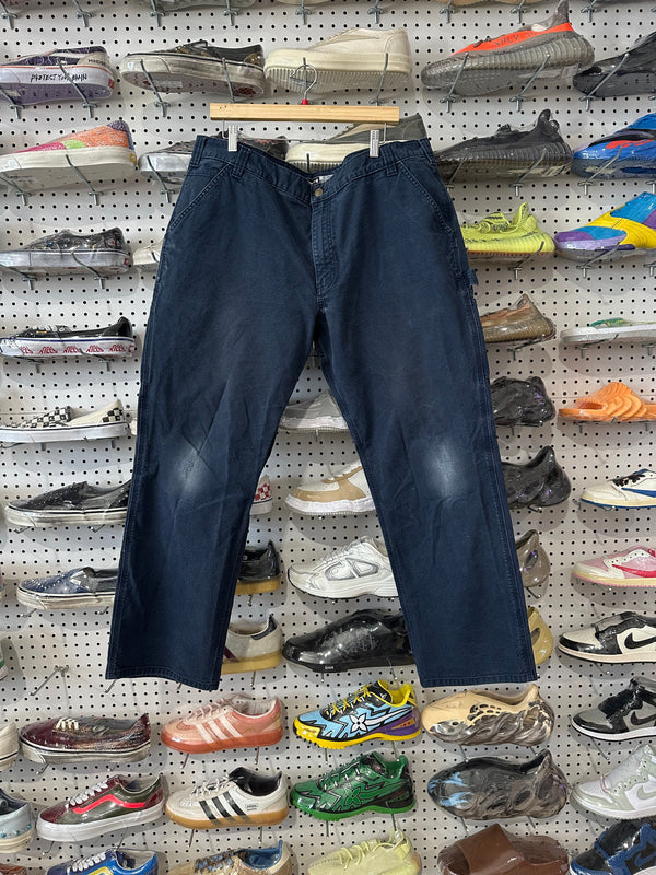 USED Carhartt Carpenter Pants - Navy Size 42x30.5