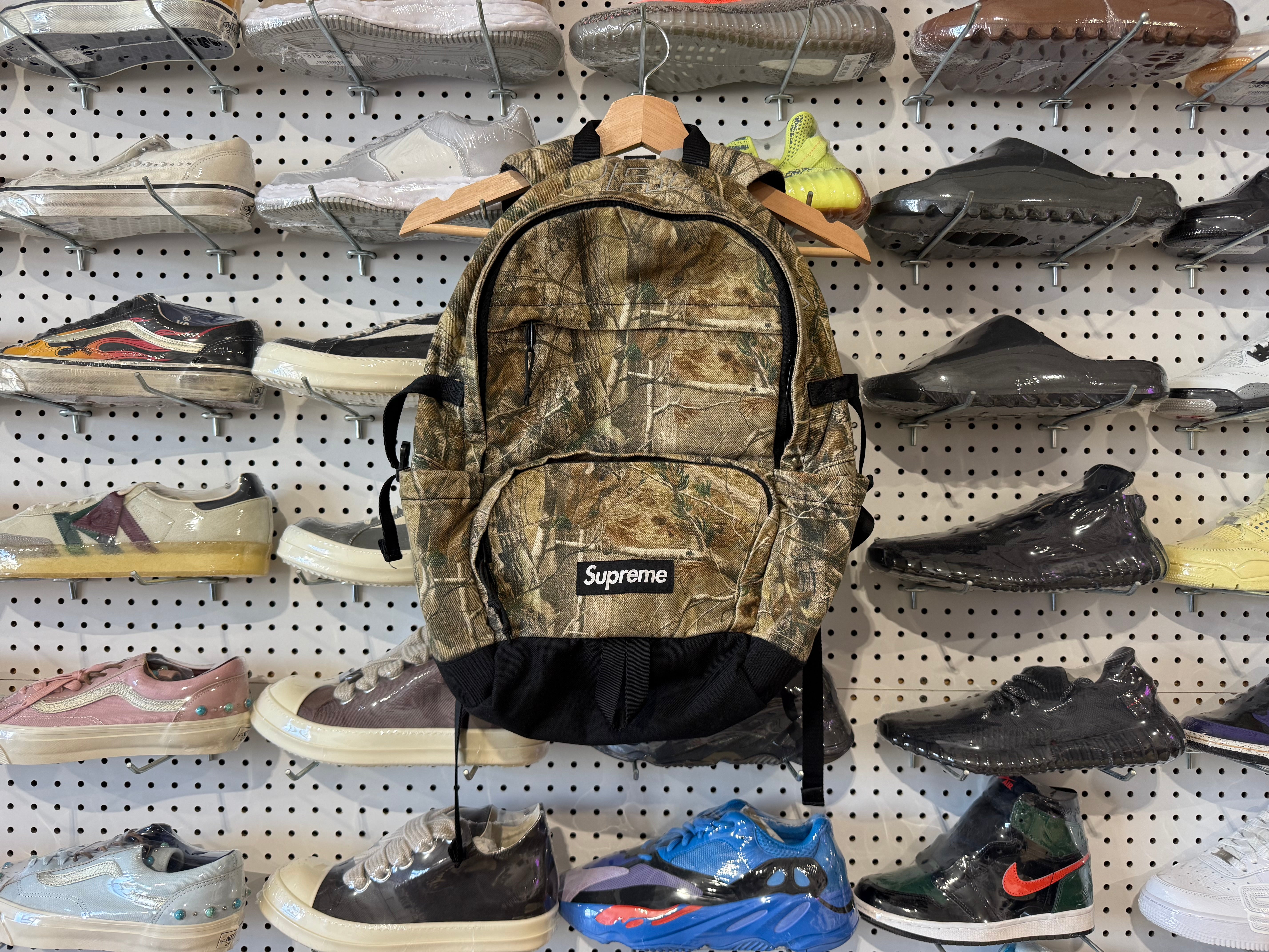 USED Supreme Realtree Camo Backpack