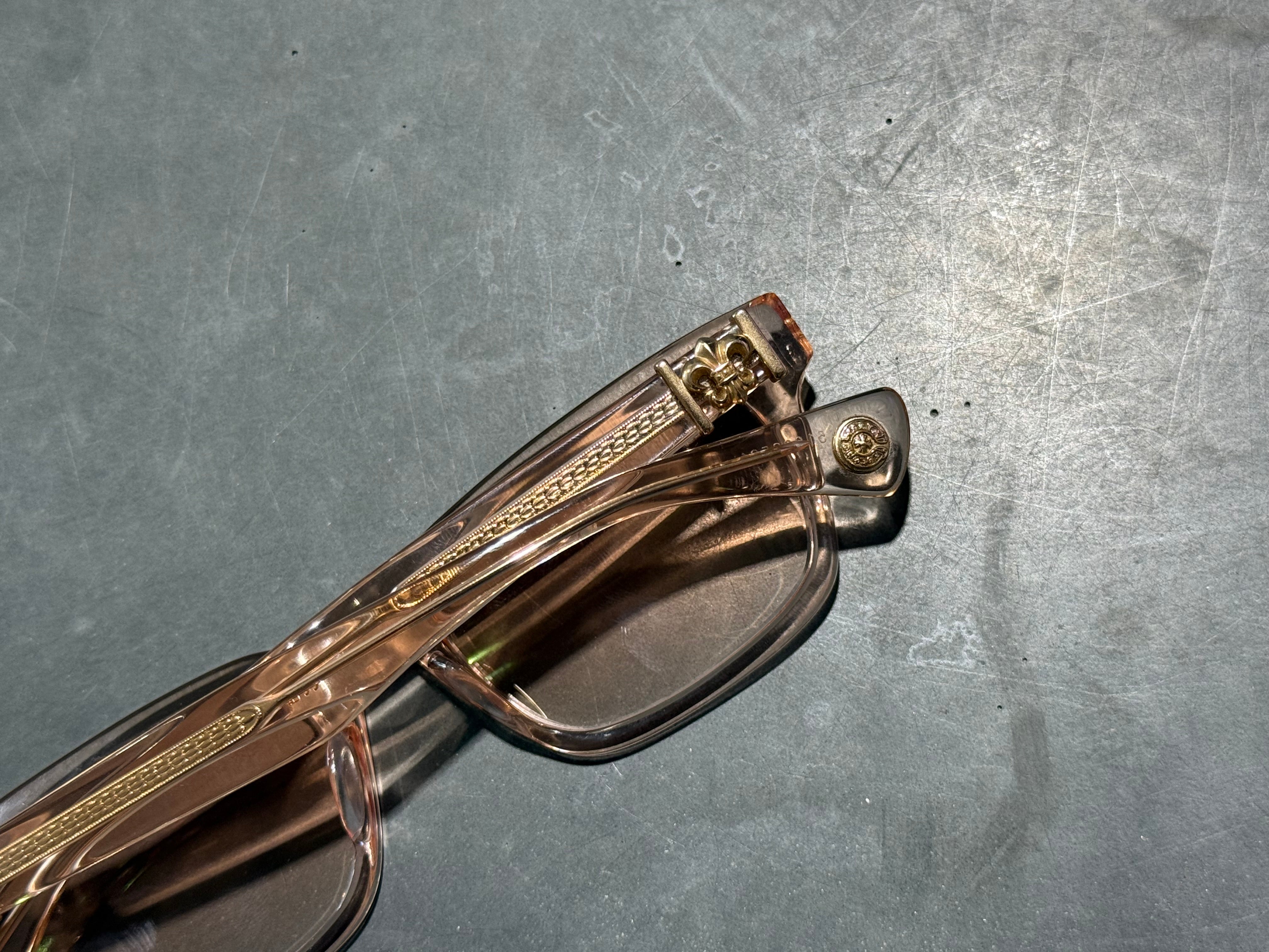USED Chrome Hearts Gittin Any? Glasses - Pink