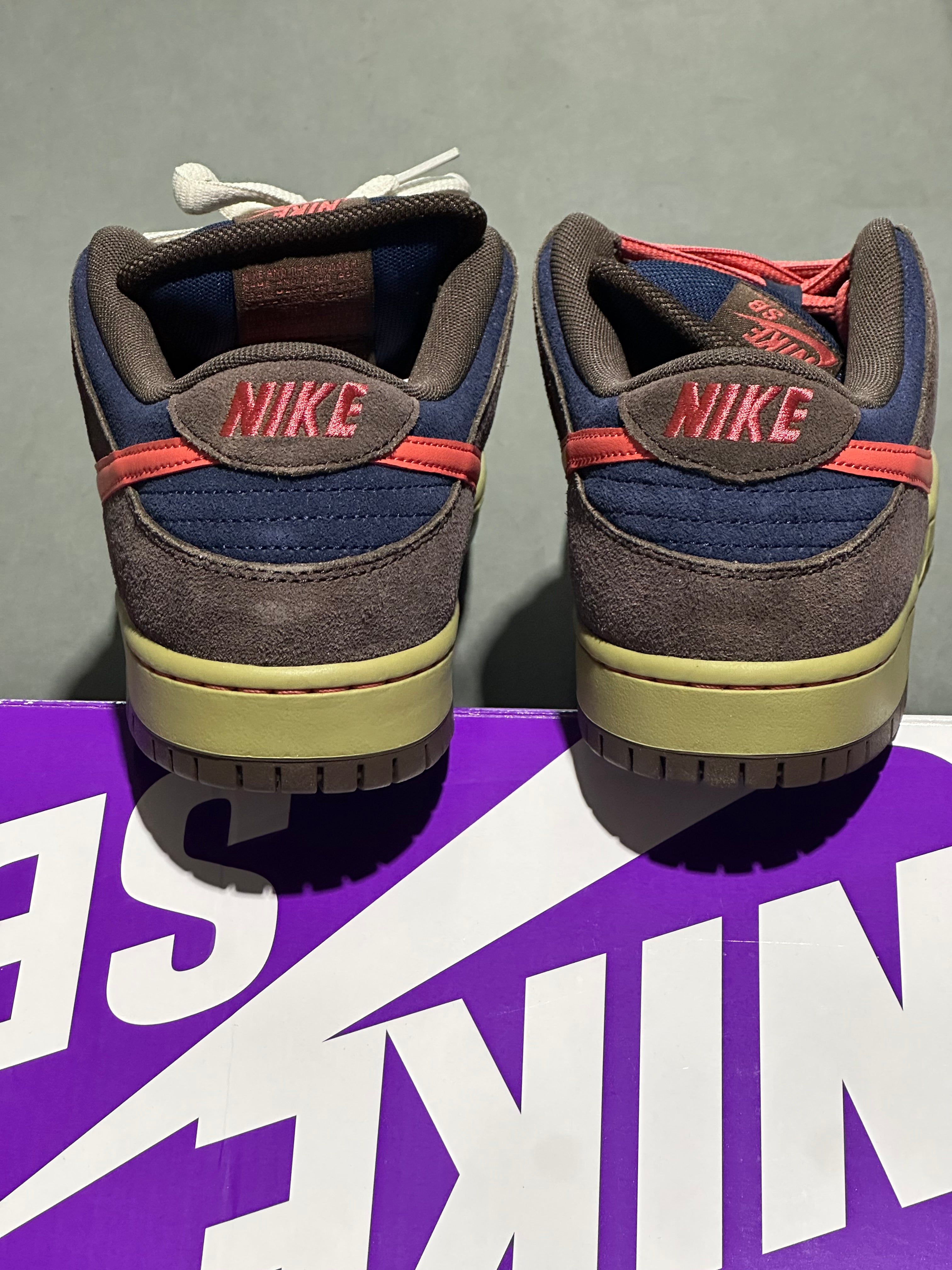 Nike SB Dunk Low Pro Baroque Brown Adobe - Size 9