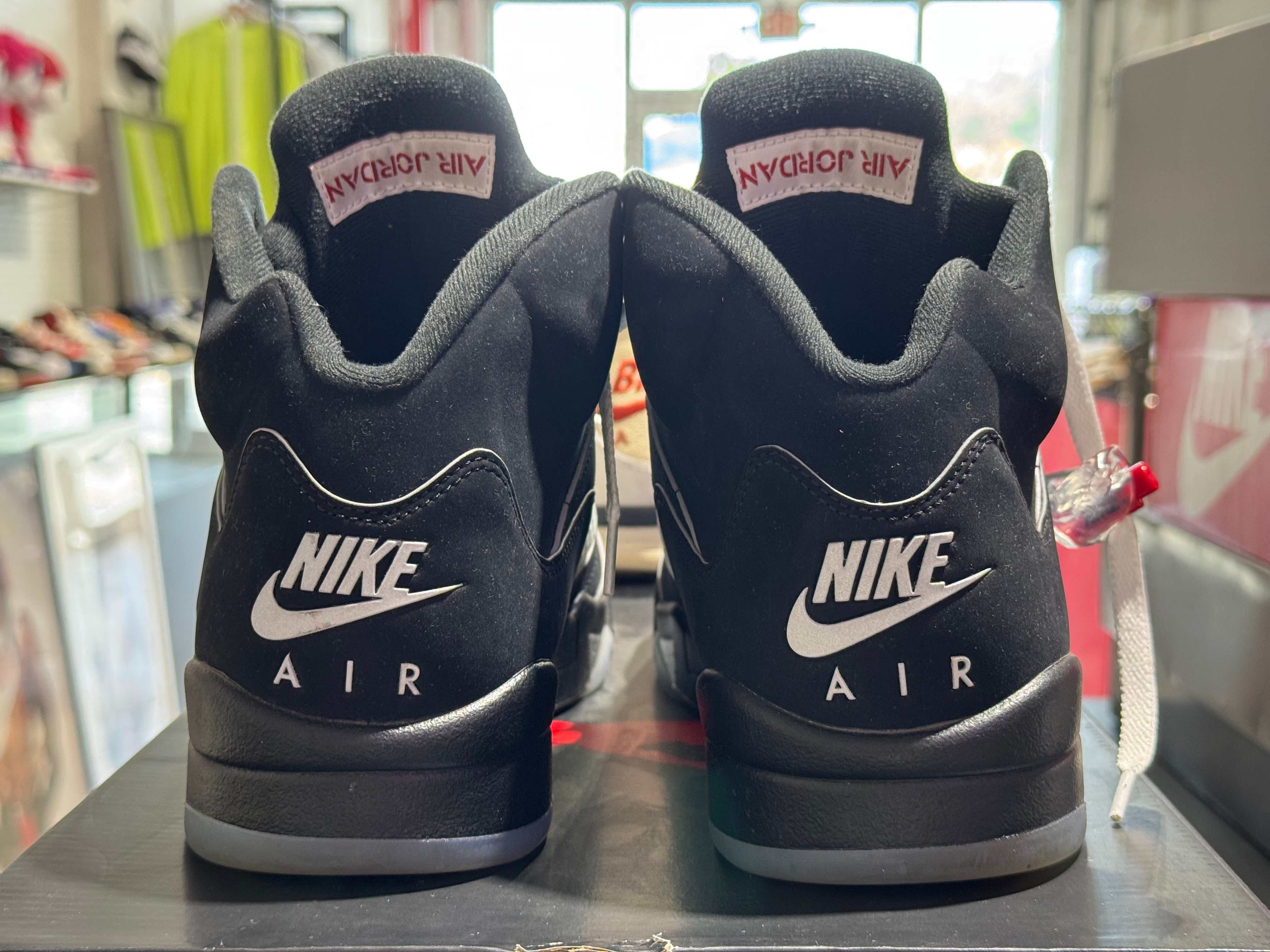 Air Jordan 5 Retro OG - Black Metallic Reimagined Size 11.5
